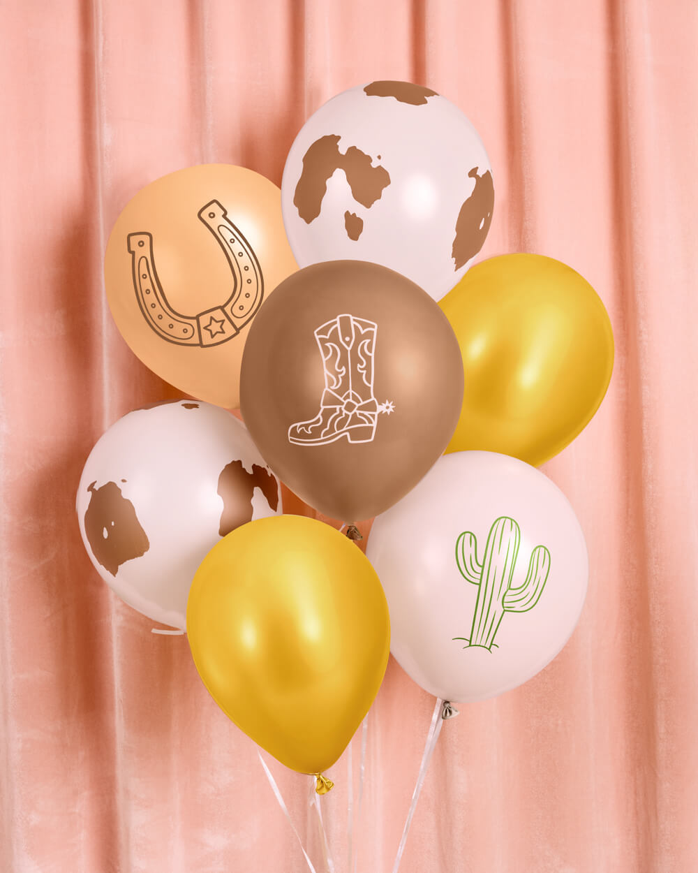 Saddle Up Balloon Pack - 25 Latex Balloons