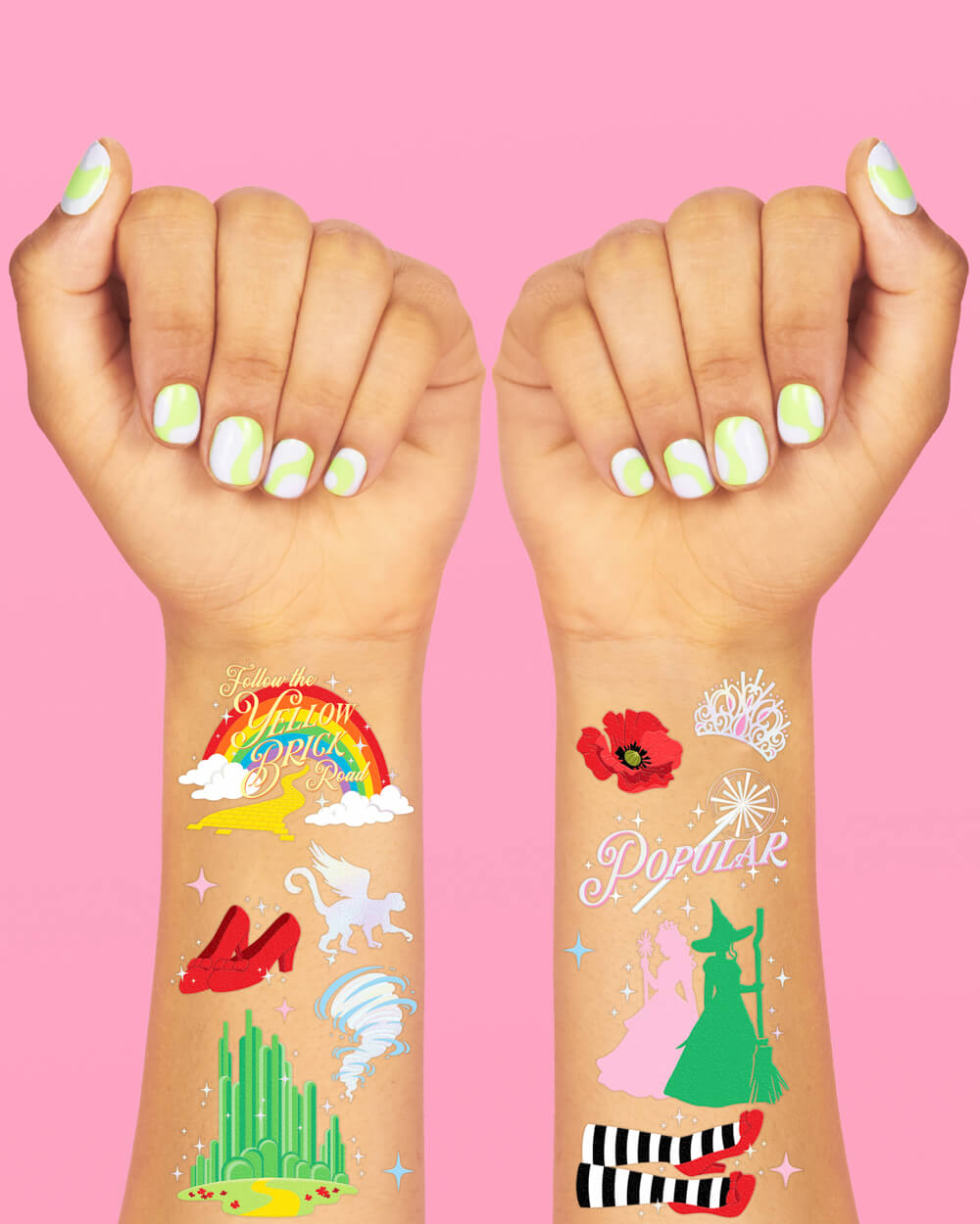 Emerald City Tats - 52 Temporary Tattoos