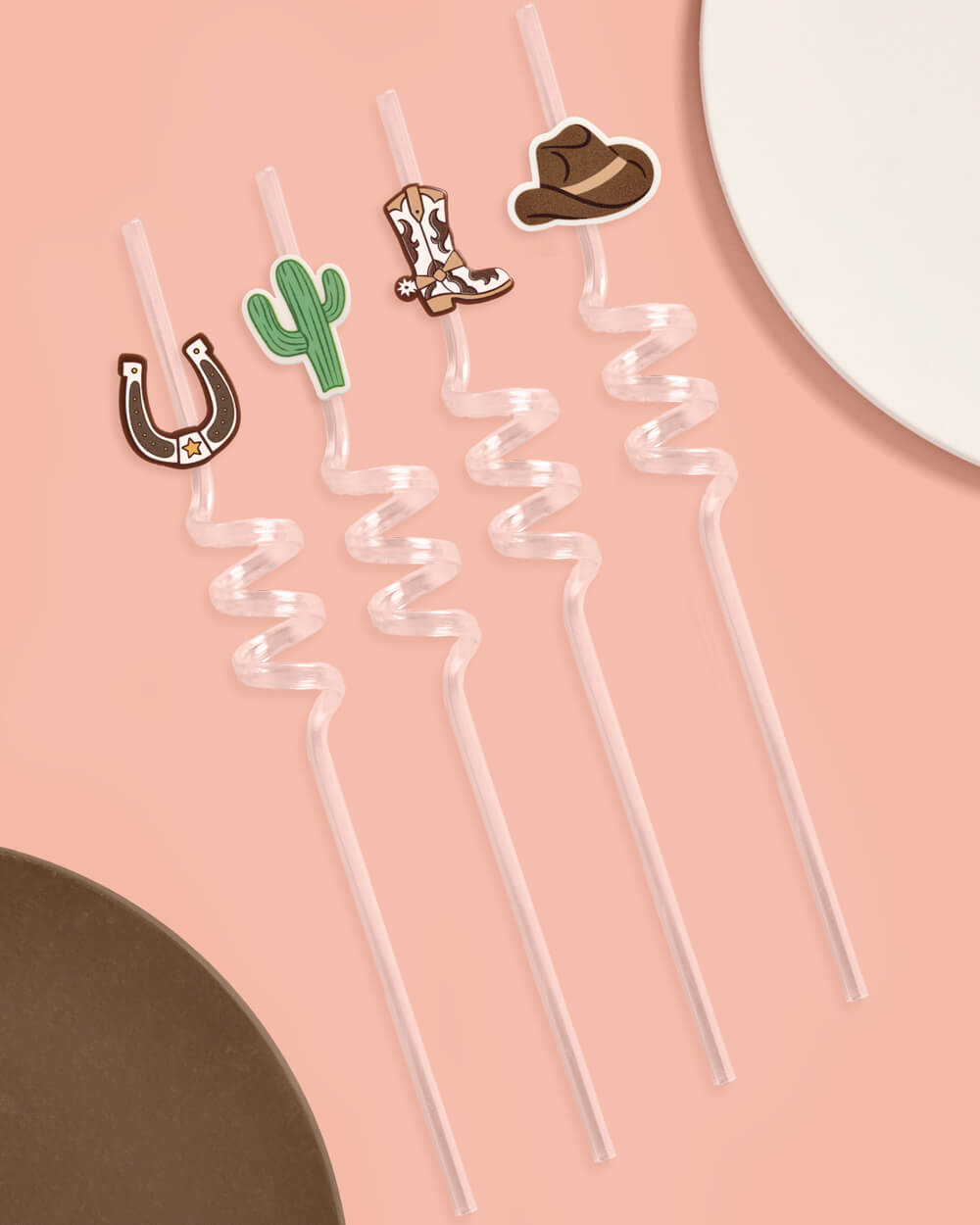 Saddle Up Straws - 16 Reusable Straws