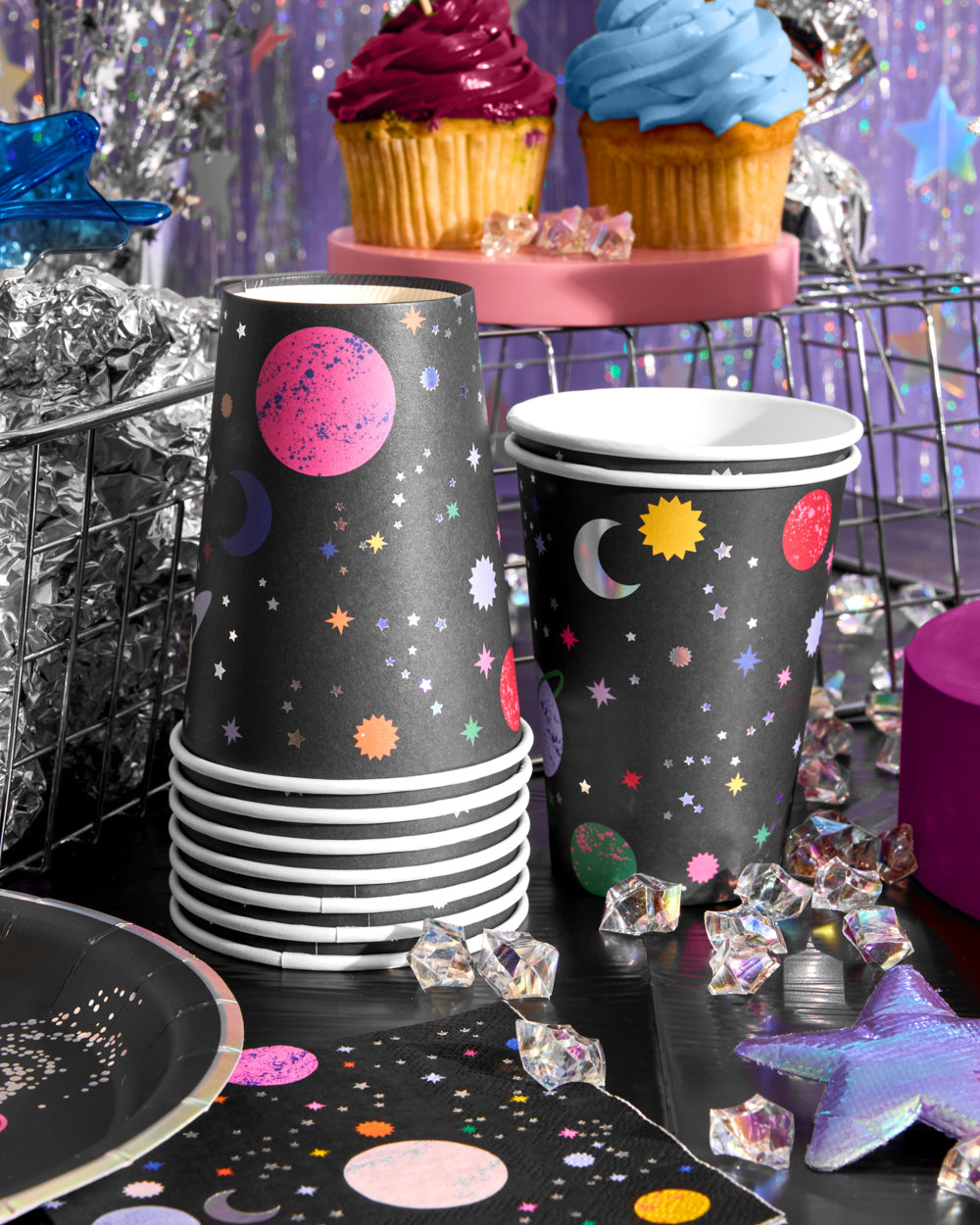 Out Of This World Cups - 16 Paper Cups