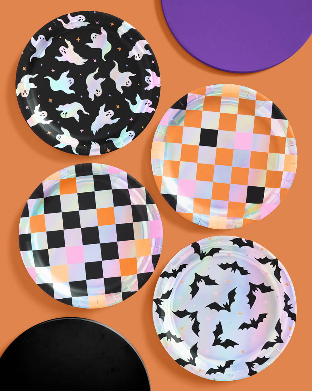 Halloween Plates - 24 Paper Plates