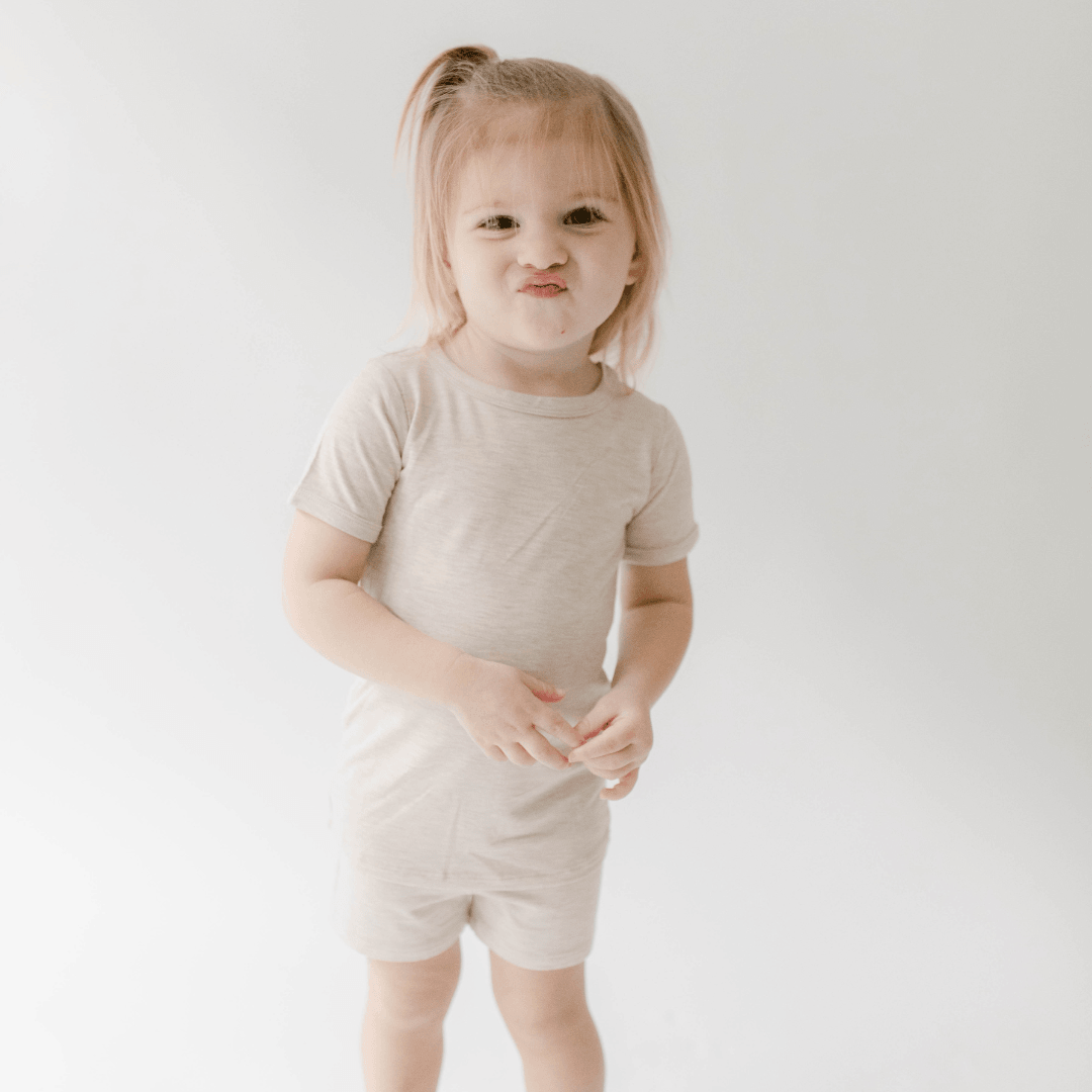 Short Sleeve Madison In Oatmeal