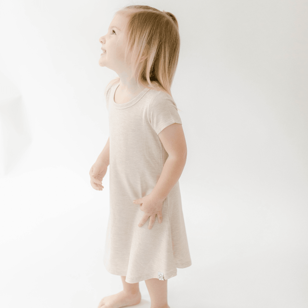 Short Sleeve Millie In Oatmeal