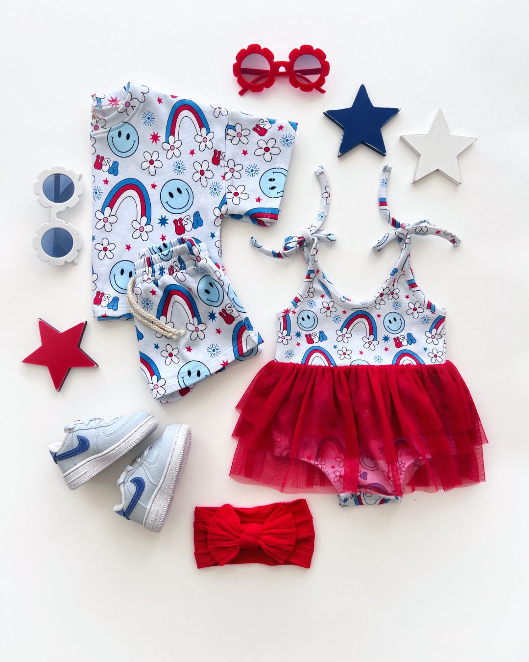 Shorts Set | Little Miss Usa