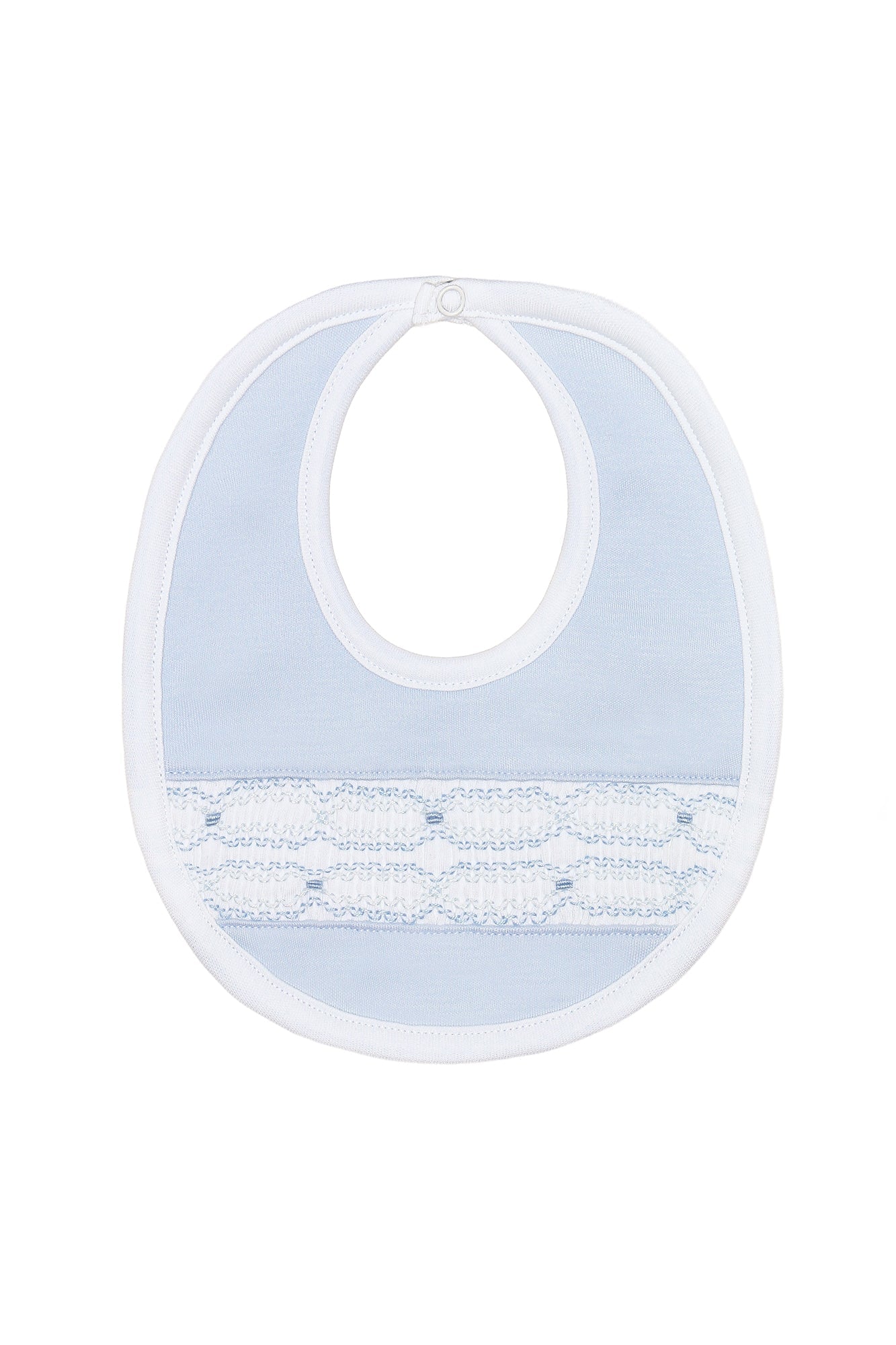 Signature Smocked Boys Bib