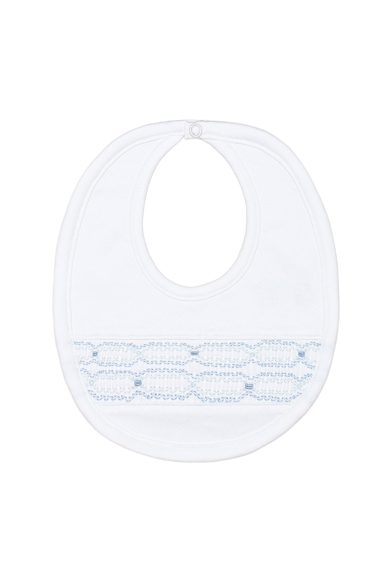 Signature Smocked Boys Bib