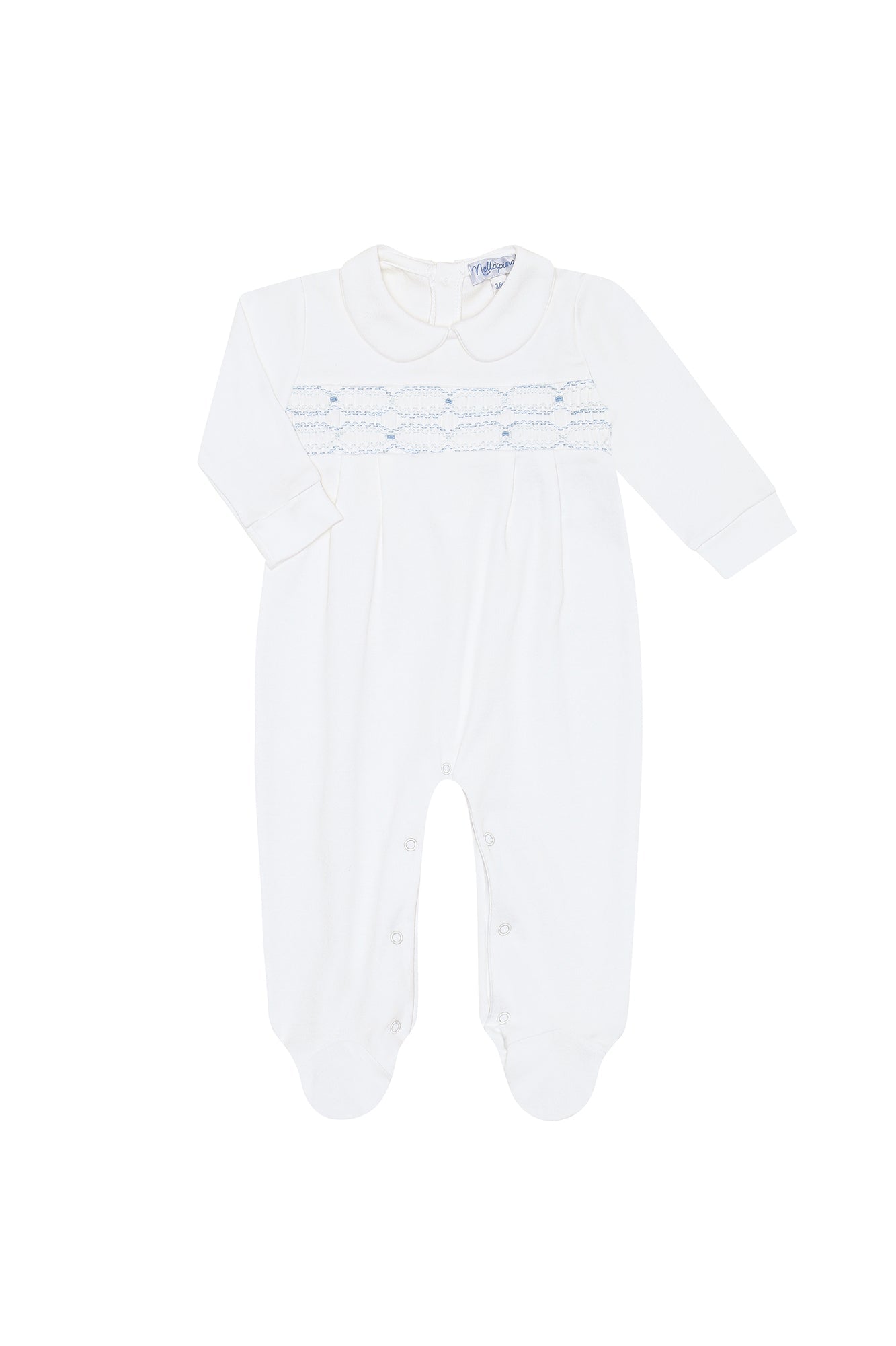Signature Smocked Boys Footie