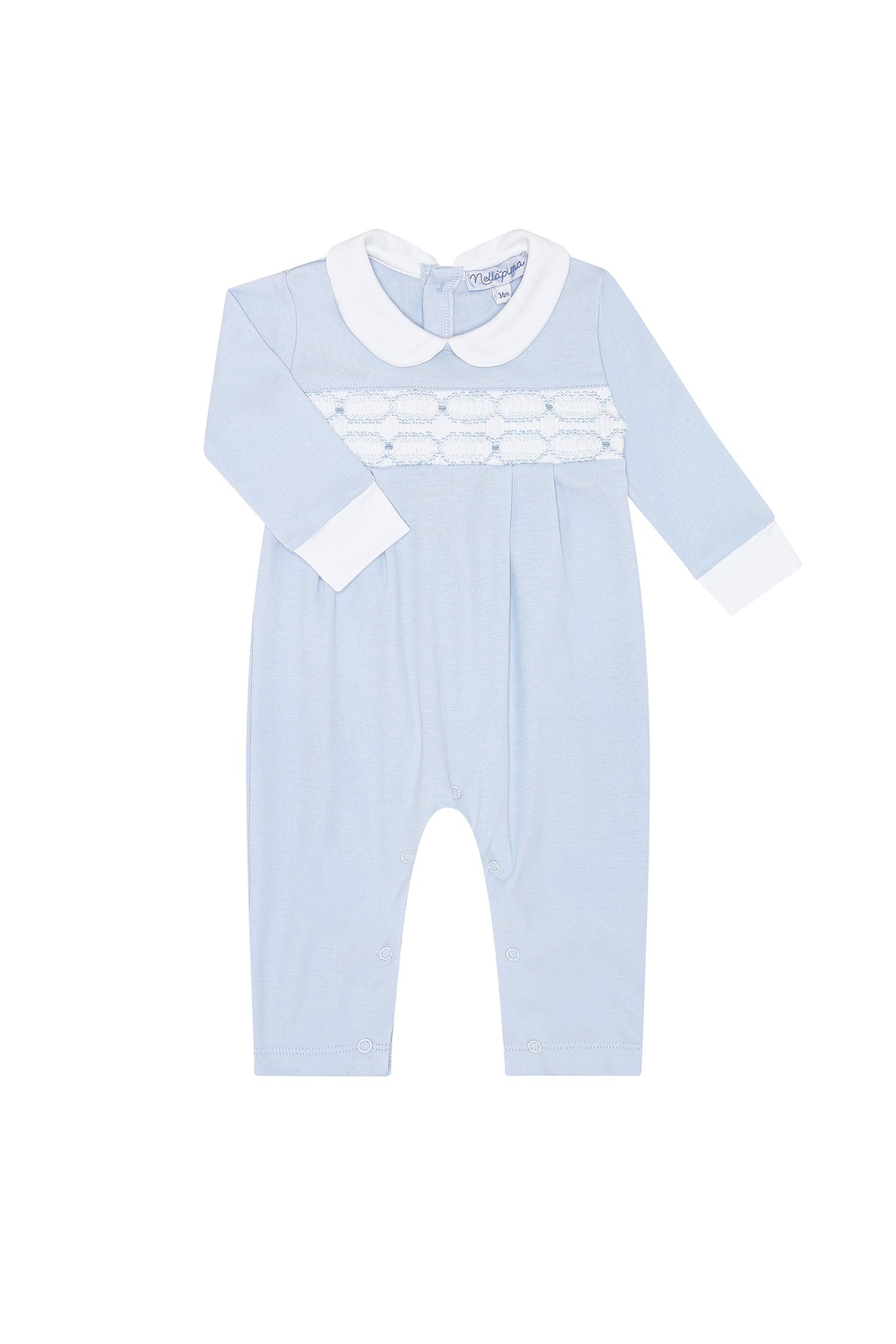 Signature Smocked Boys Playsuit