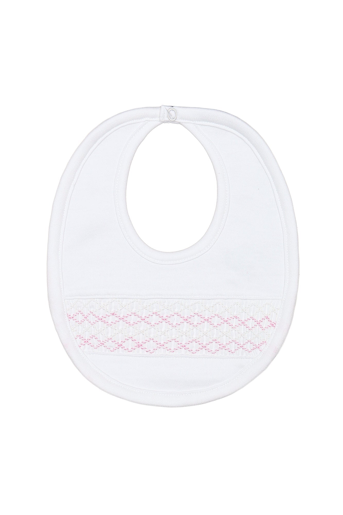 Signature Smocked Girls Bib