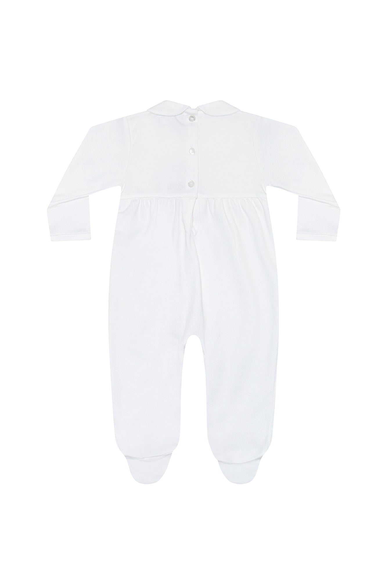 Signature Smocked Girls Footie