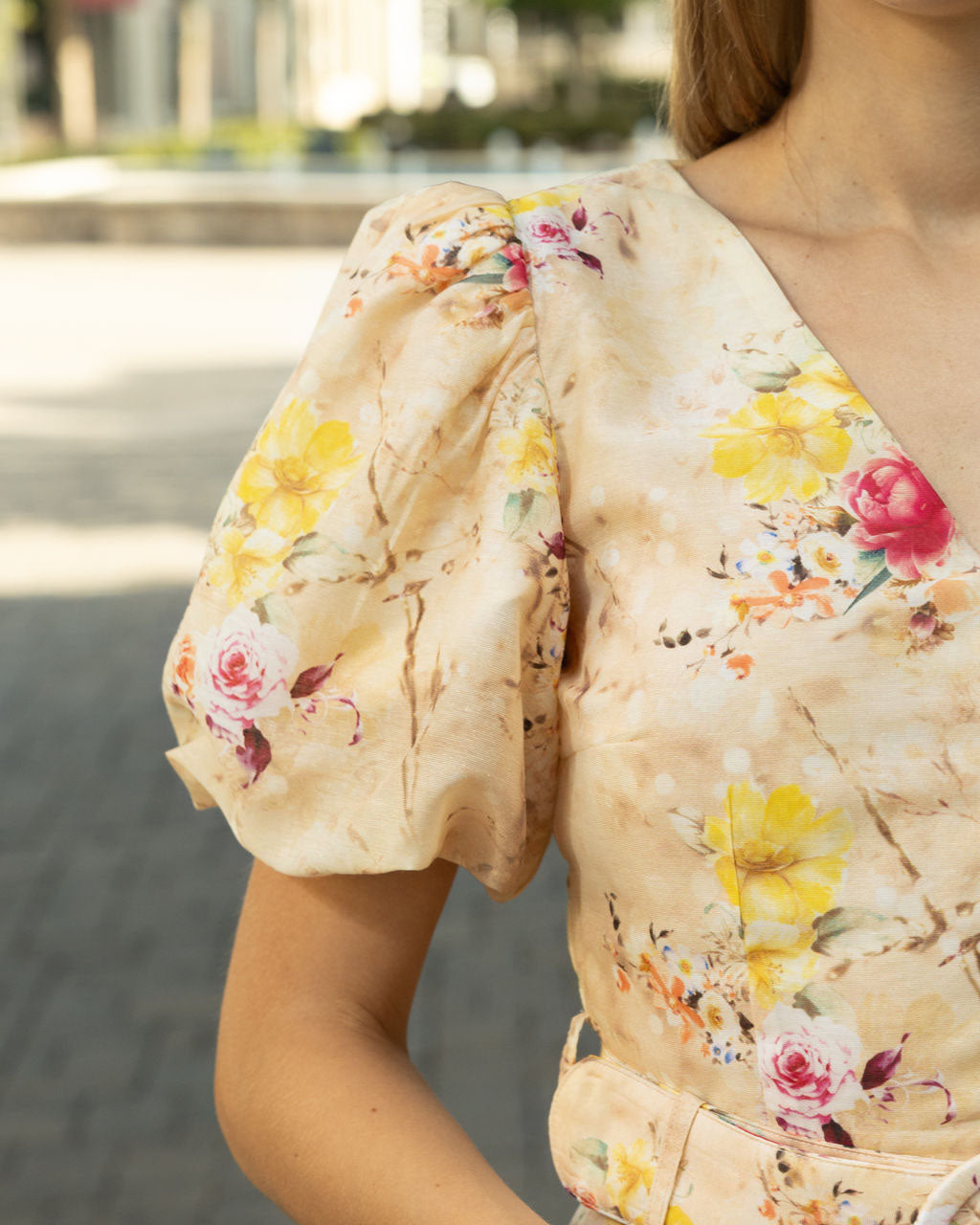 Melissa Silk Linen Dress