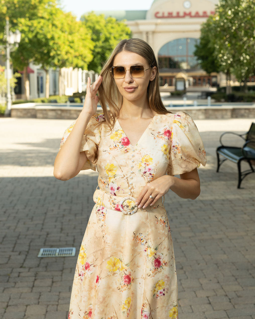 Melissa Silk Linen Dress