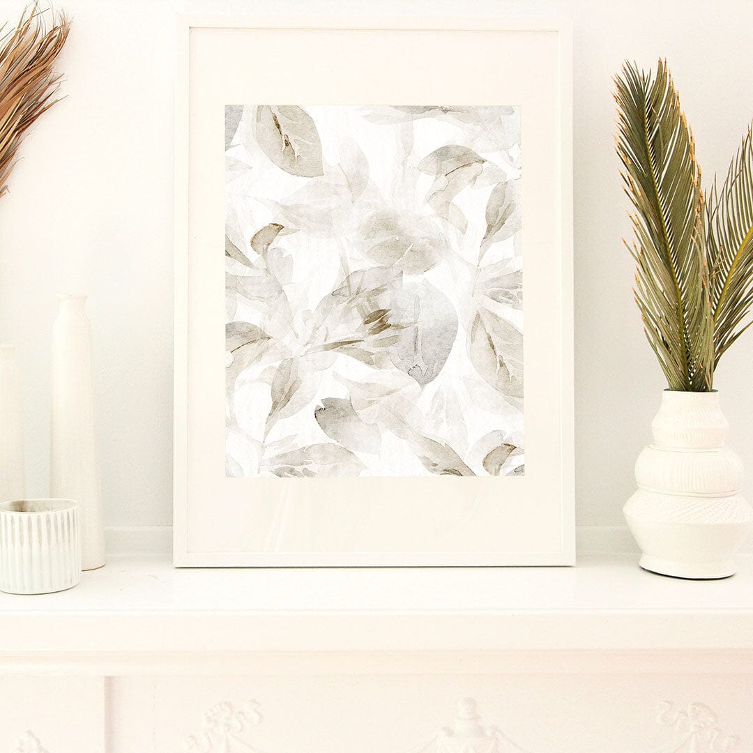 Silver Ficus Wallpaper