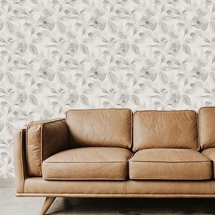 Silver Ficus Wallpaper