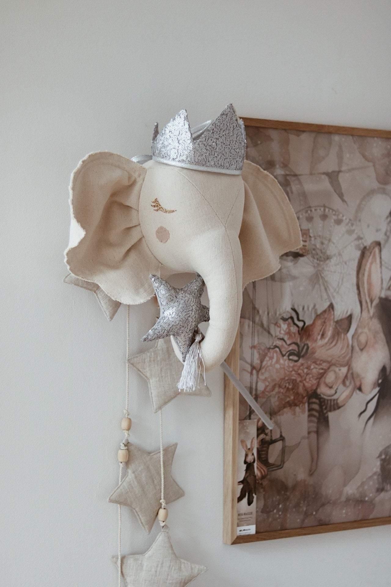 silver Sequins Crown