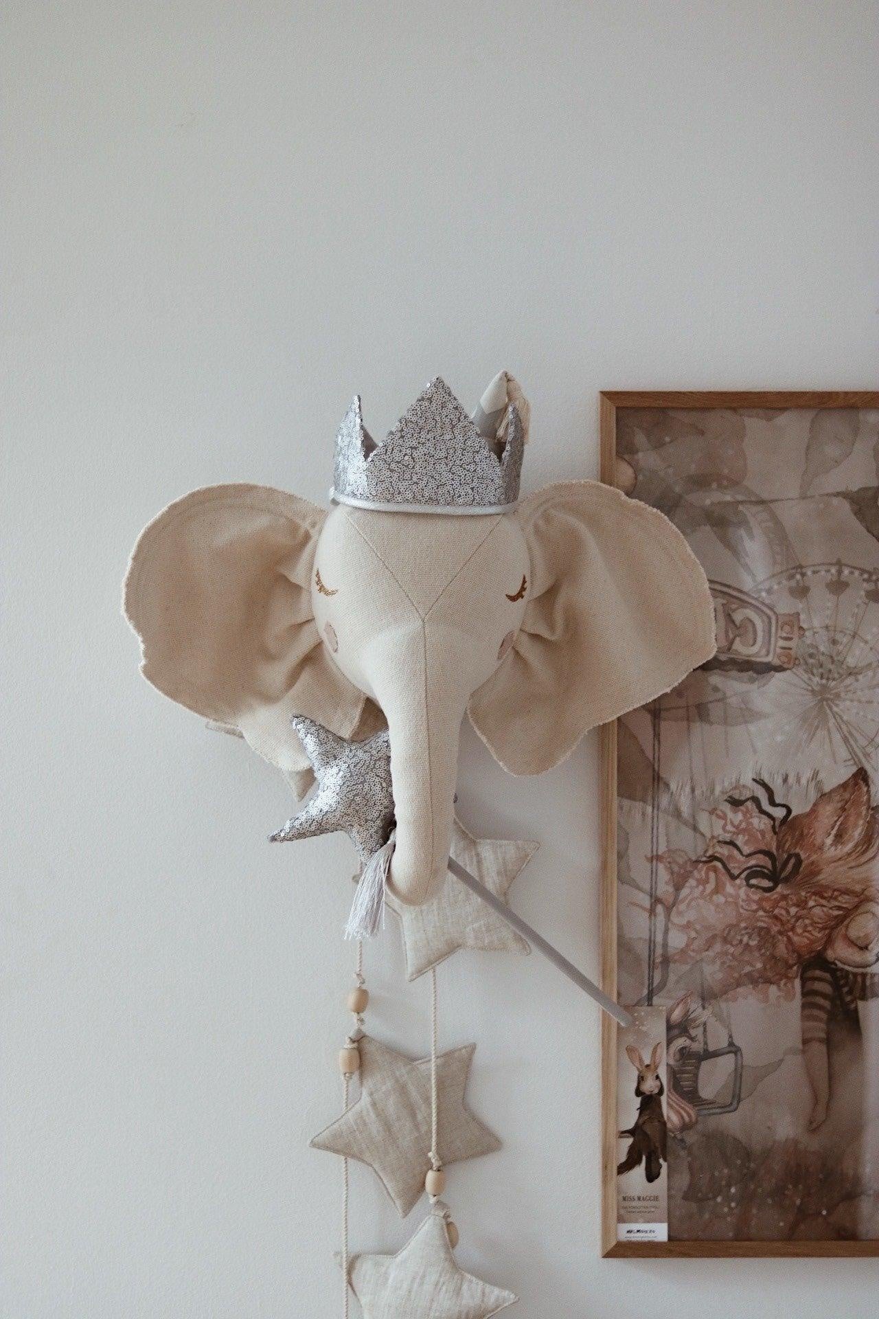 silver Sequins Crown And Wand Magic Set