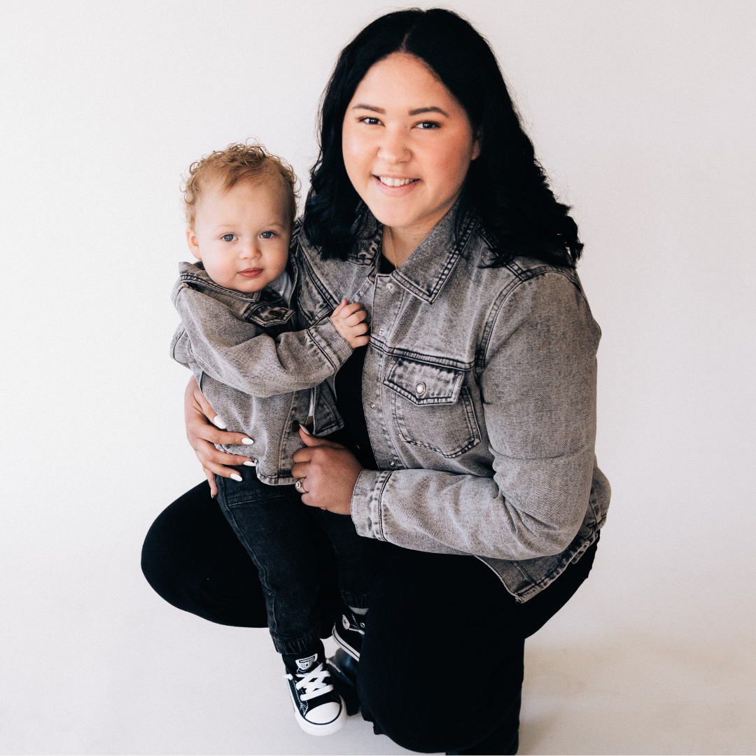 Silver Gray Denim Jacket - Women