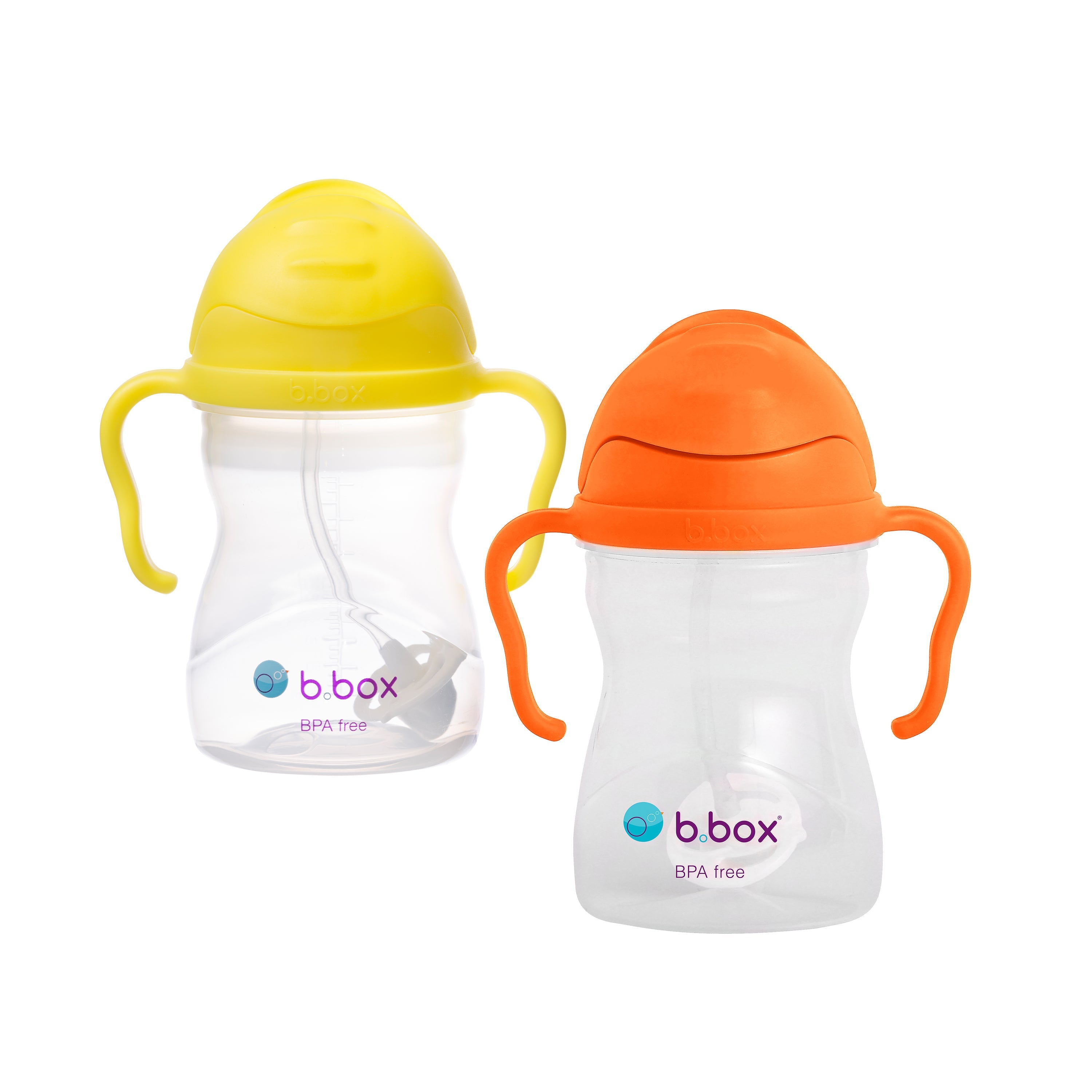 2 Pack Sippy Cup - Lemon + Orange Zing