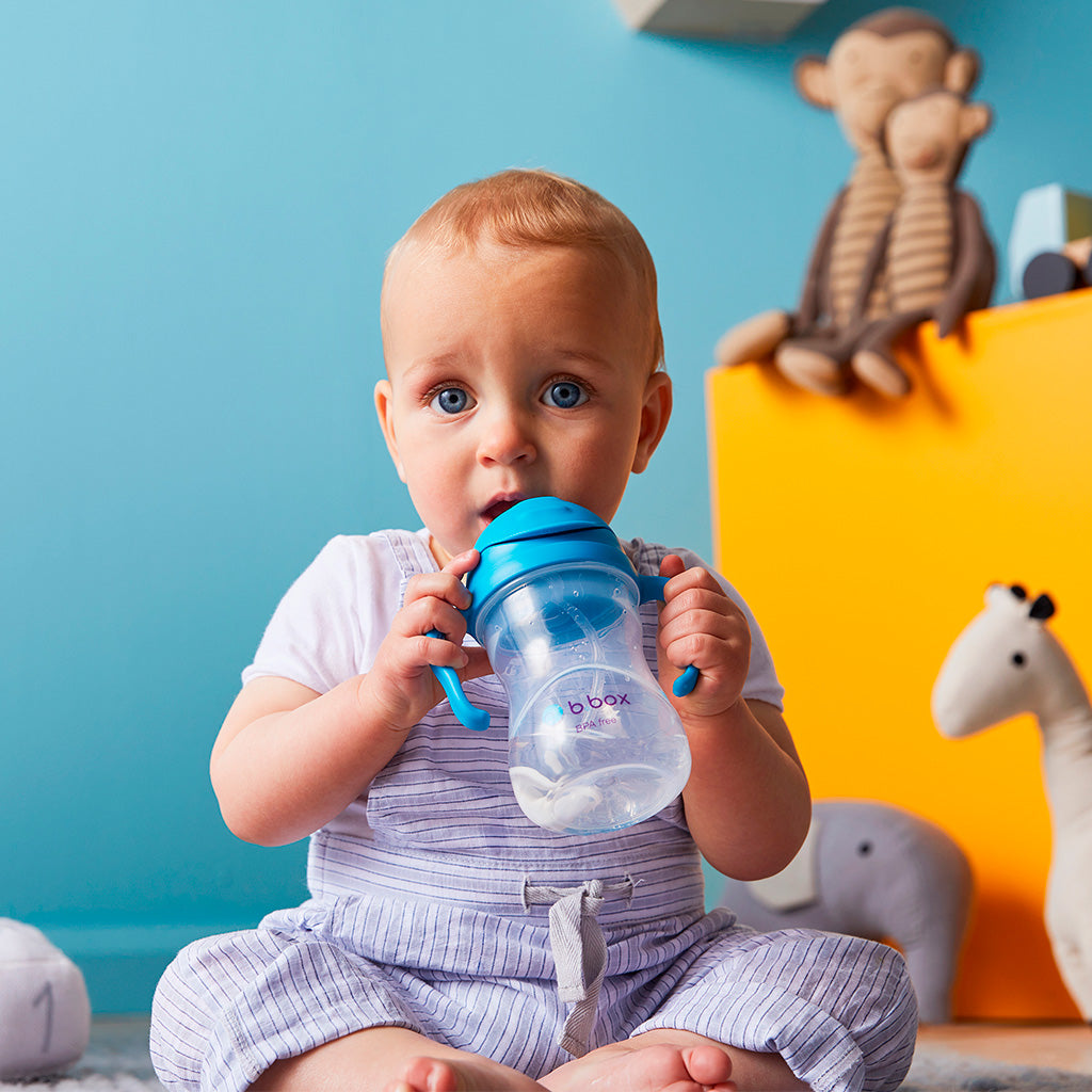 2 Pack Sippy Cup - Cobalt + Apple
