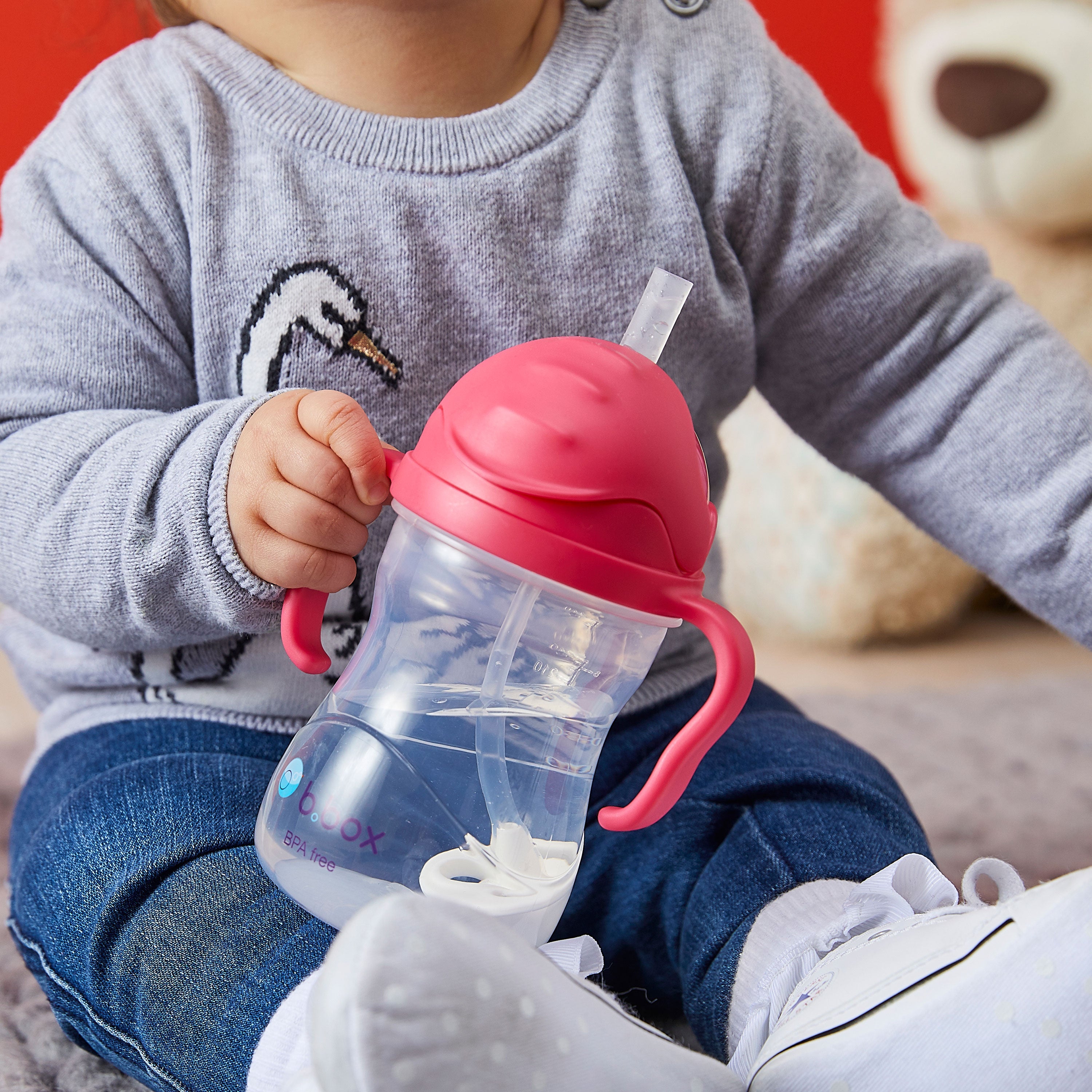 2 Pack Sippy Cup - Raspberry + Tutti Frutti
