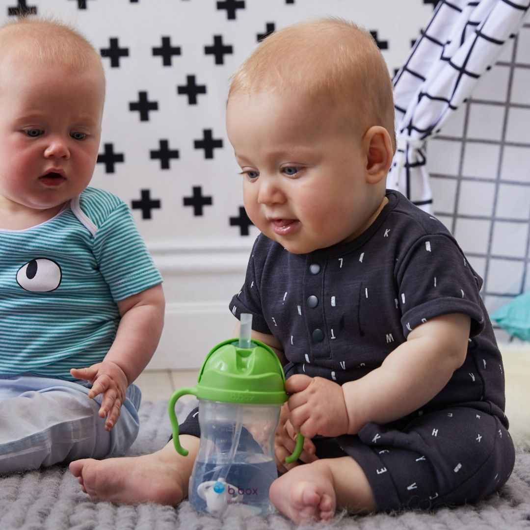 2 Pack Sippy Cup - Cobalt + Apple
