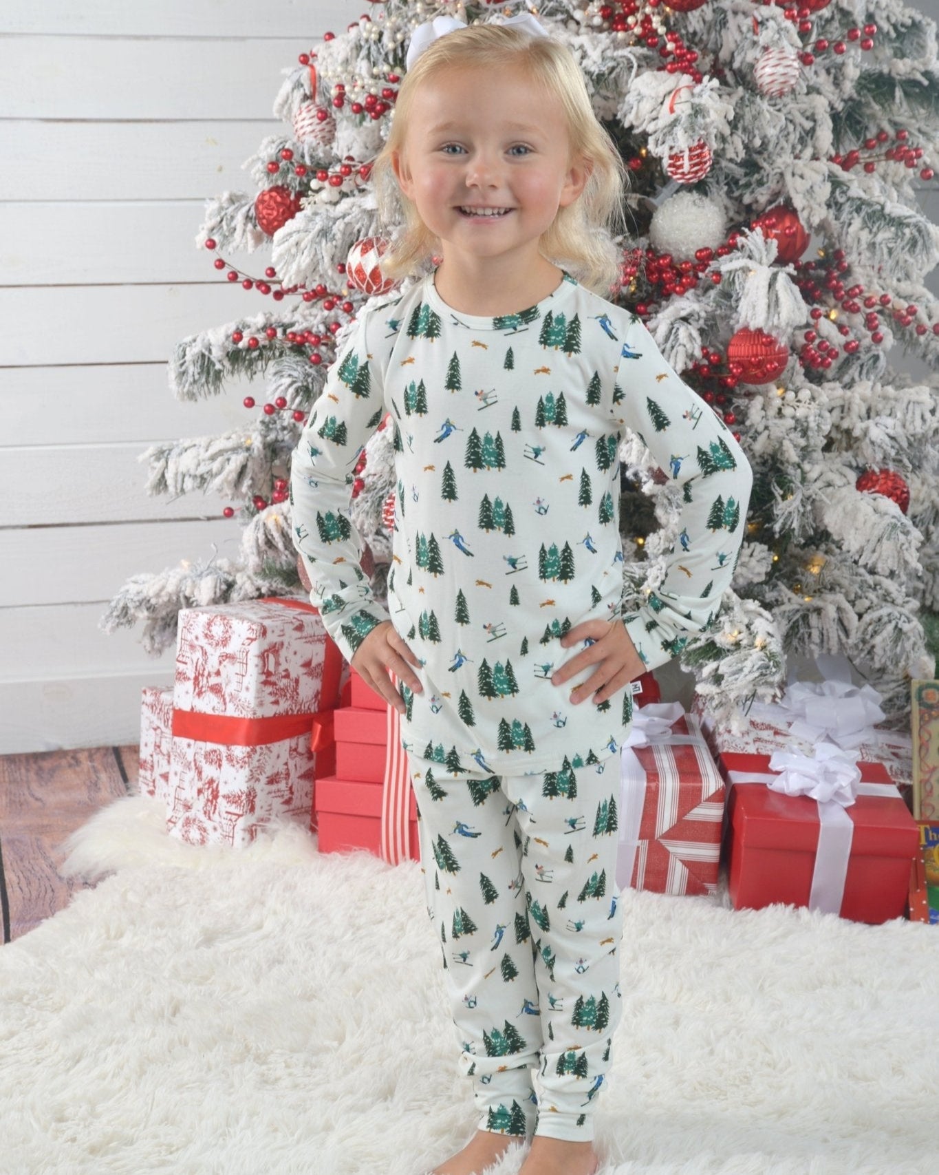 Ski Bamboo Pajama Set