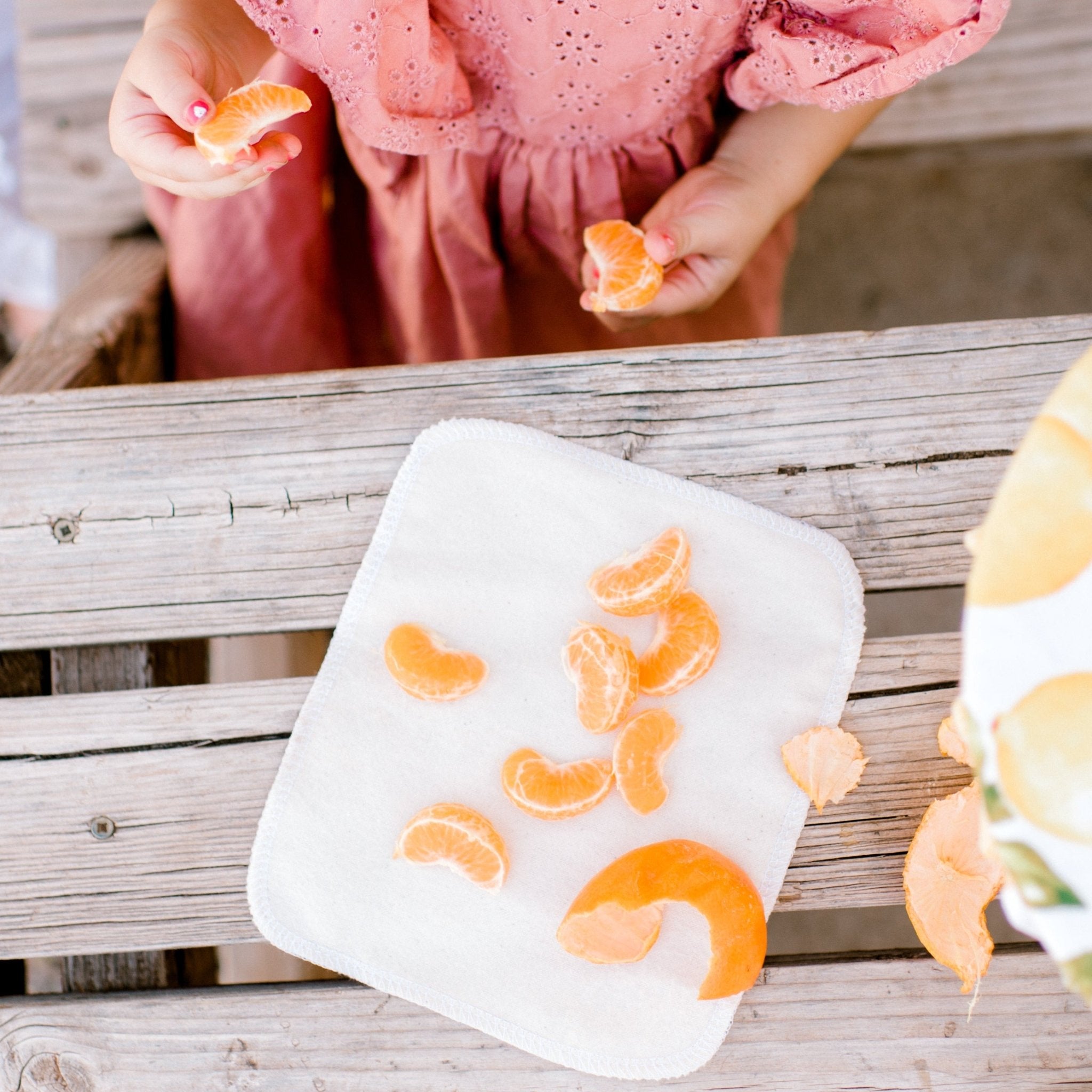 Small Cloth Napkins: Organic 12-pack