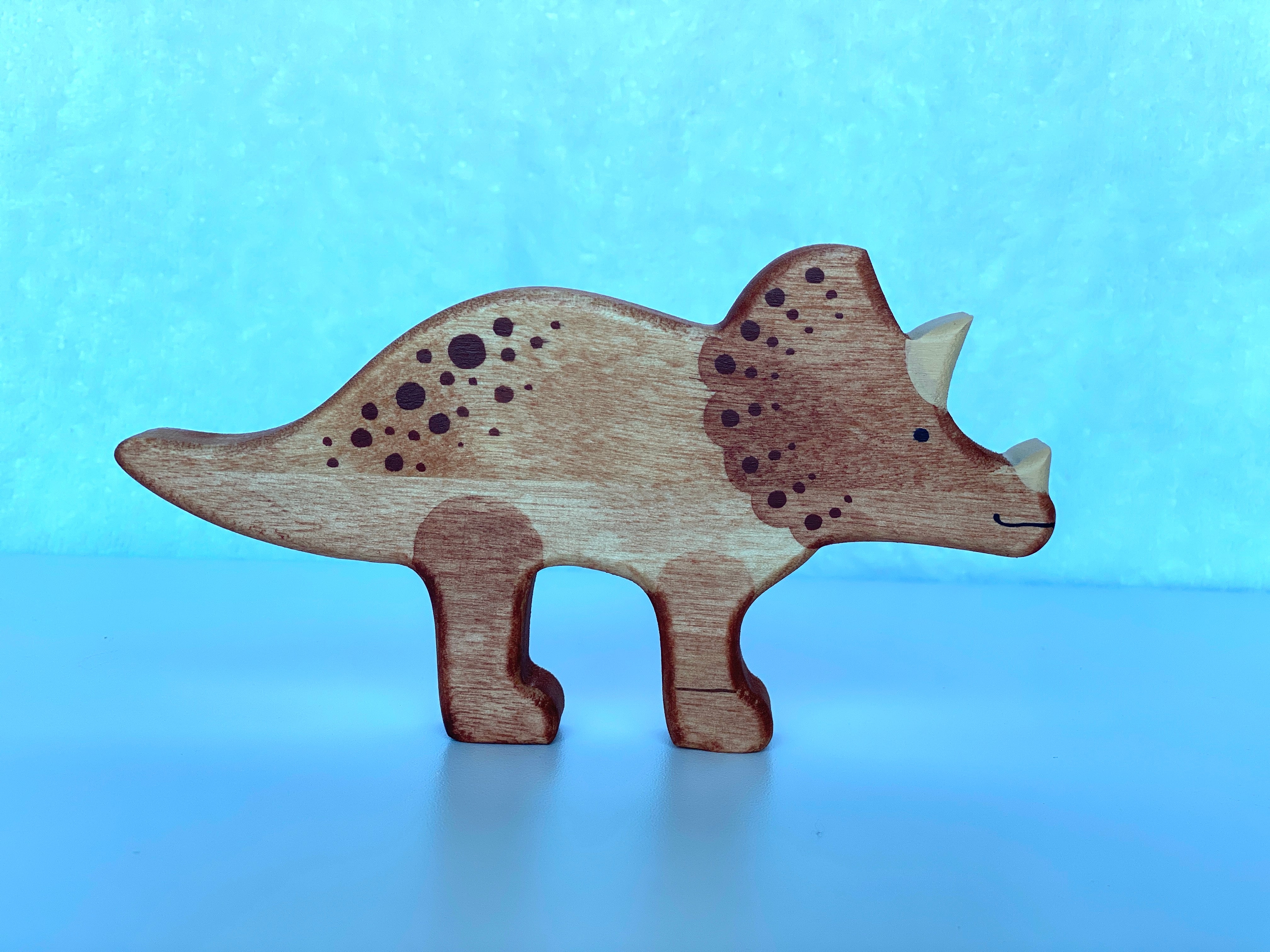 Wooden Dinosaur Set Of 7
