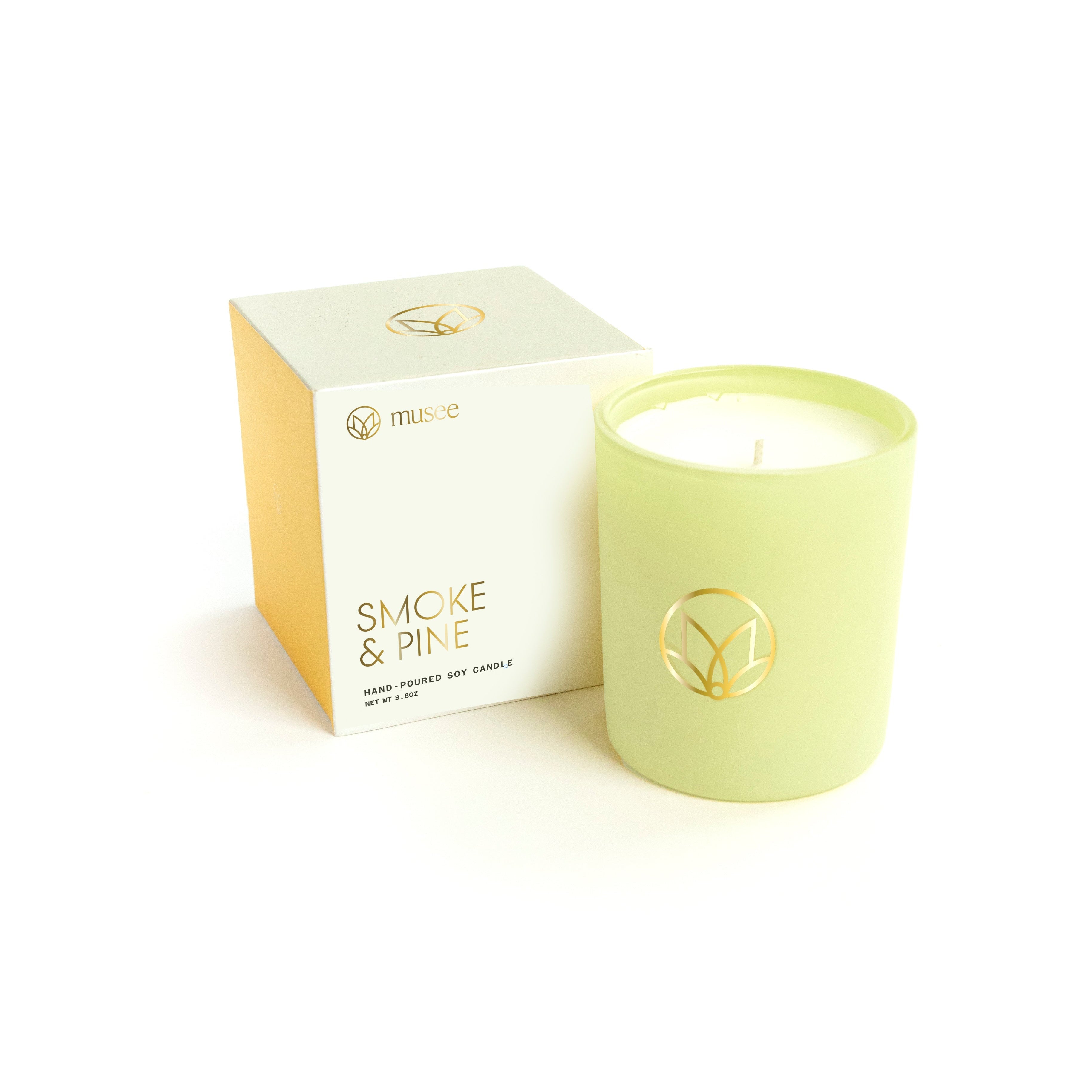 Smoke & Pine Soy Candle