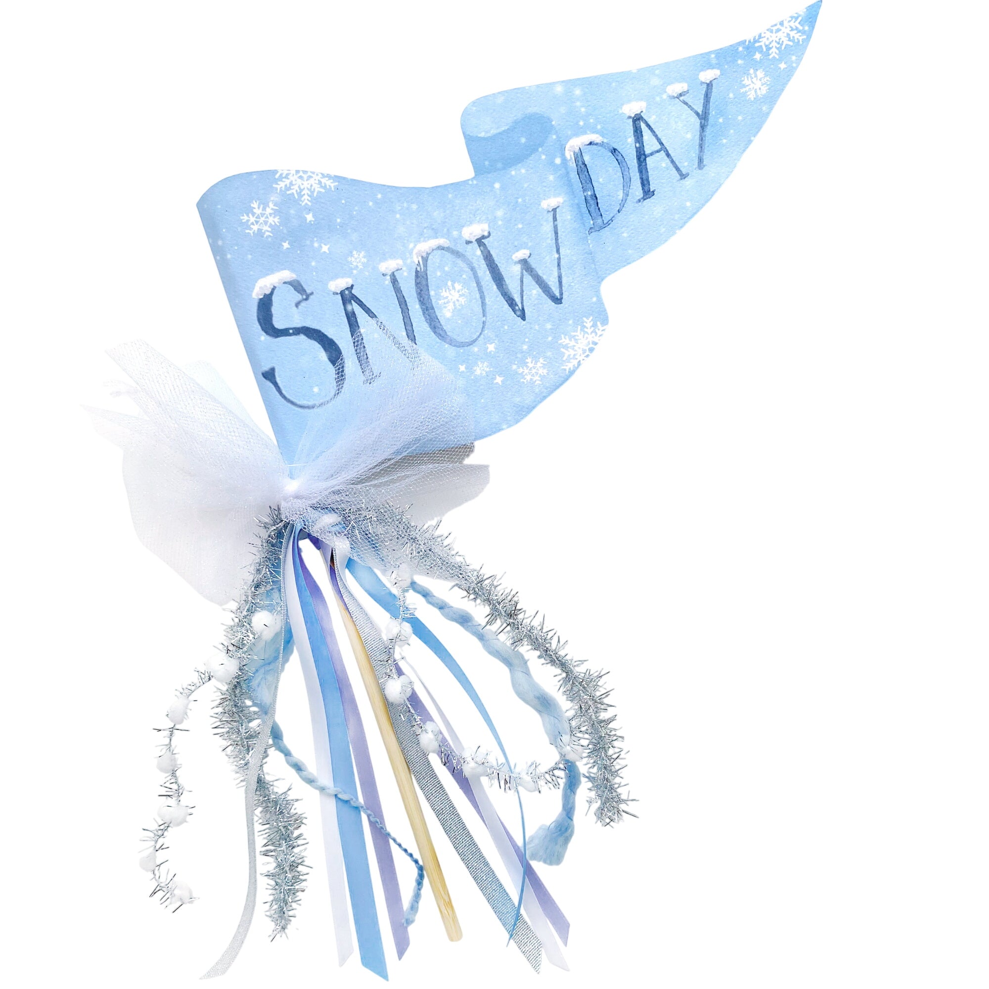 Snow Day Party Pennant