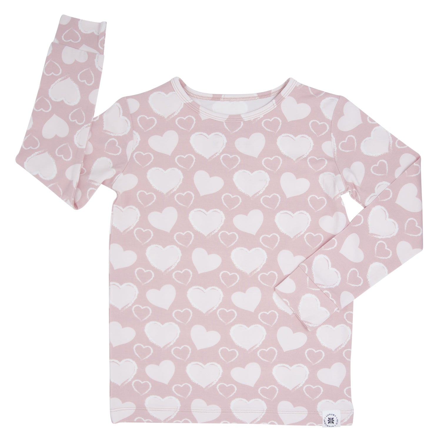 So Much Love Big Kid Pajama Set