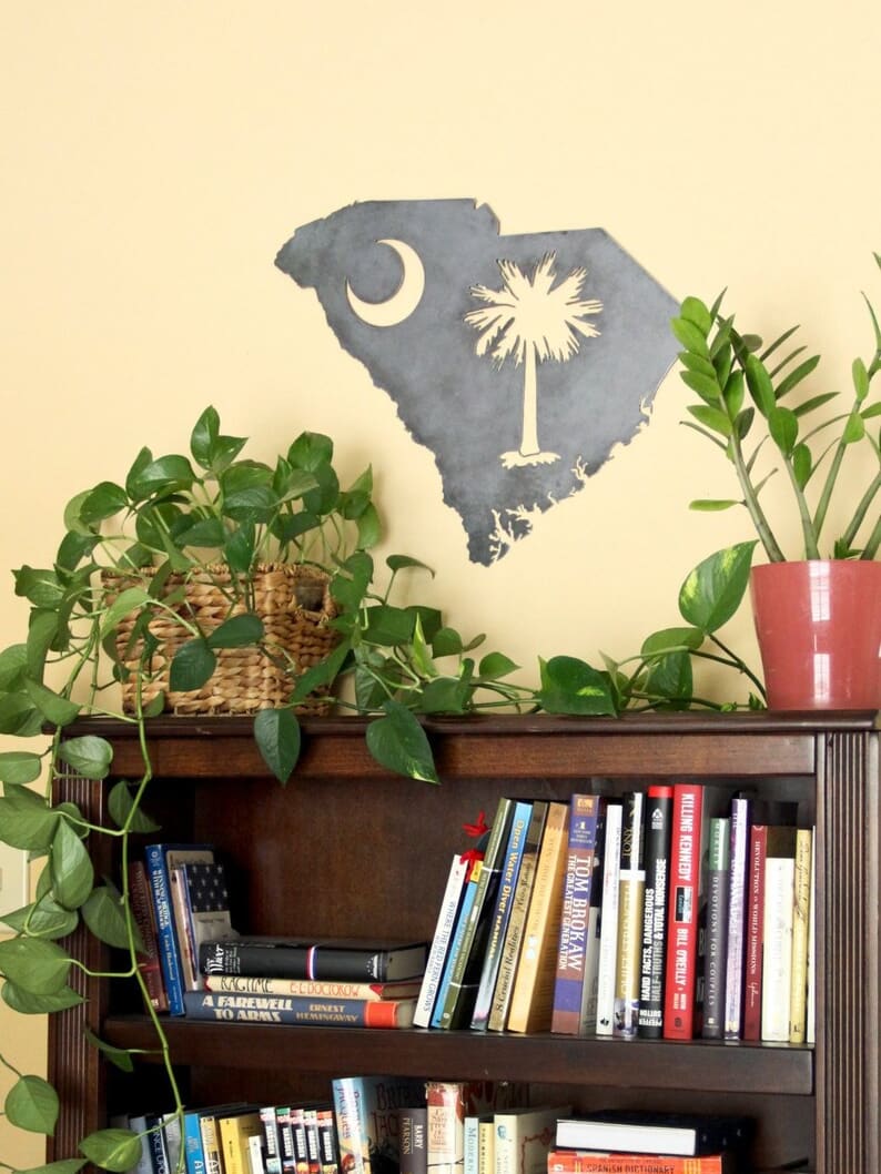 South Carolina Palmetto State Wall Art