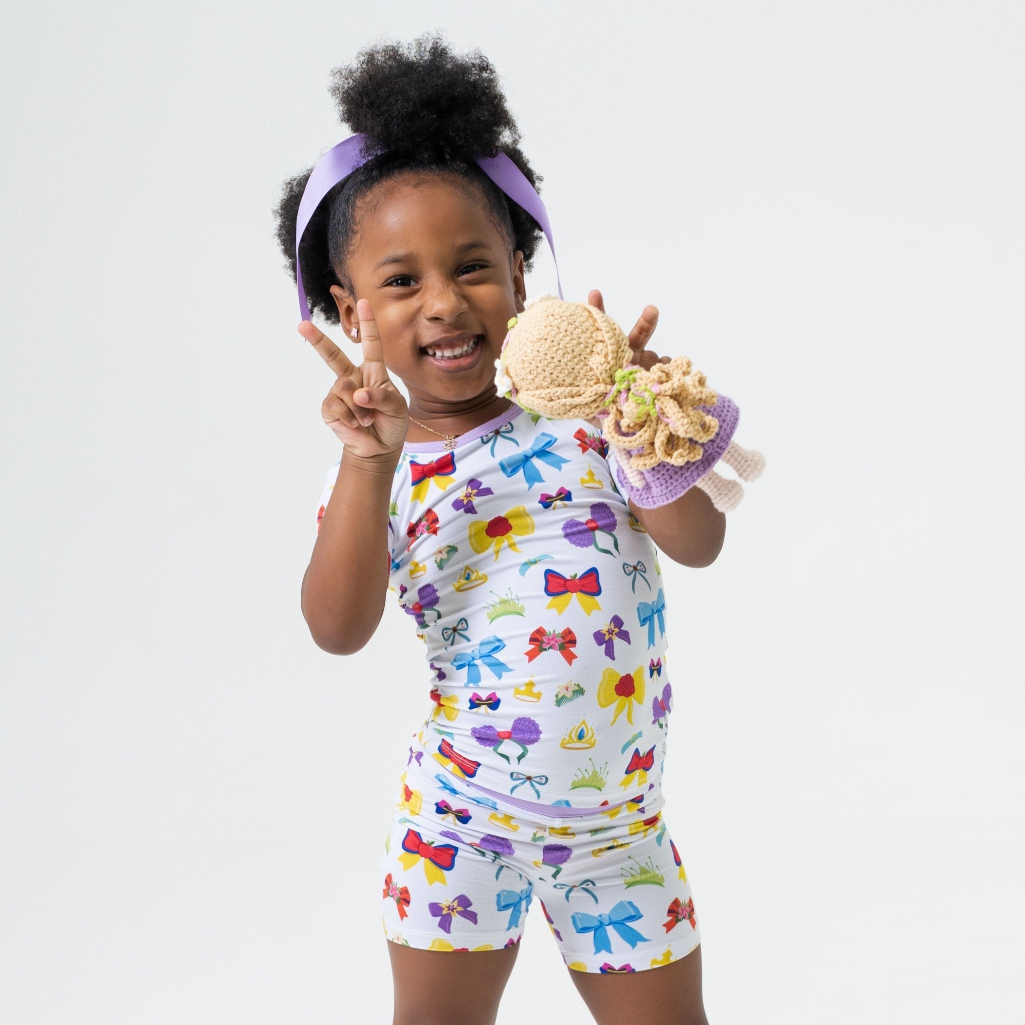 Sparkle & Reign Short Sleeve Pajamas