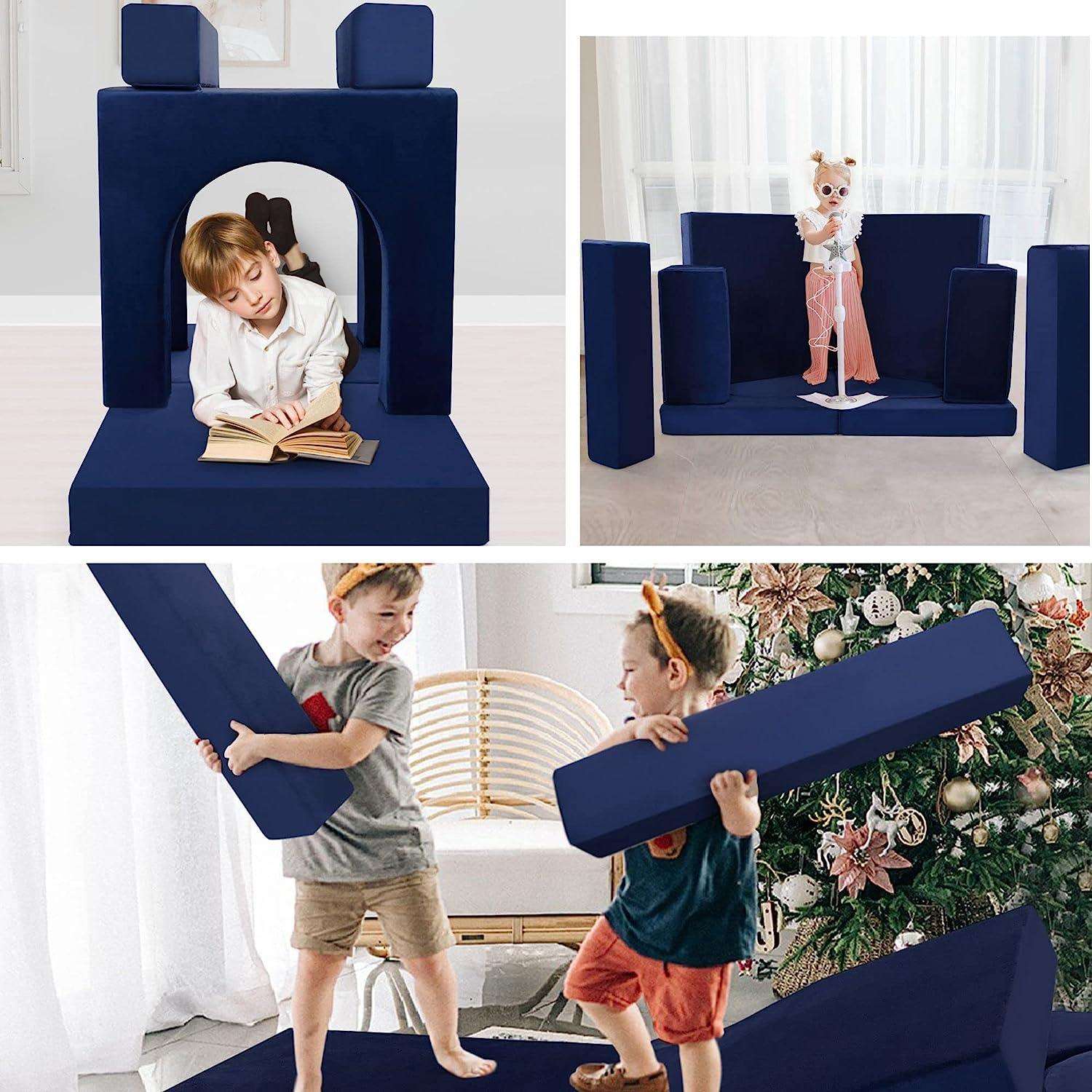 10-piece Kids Play Couch|glowsofa