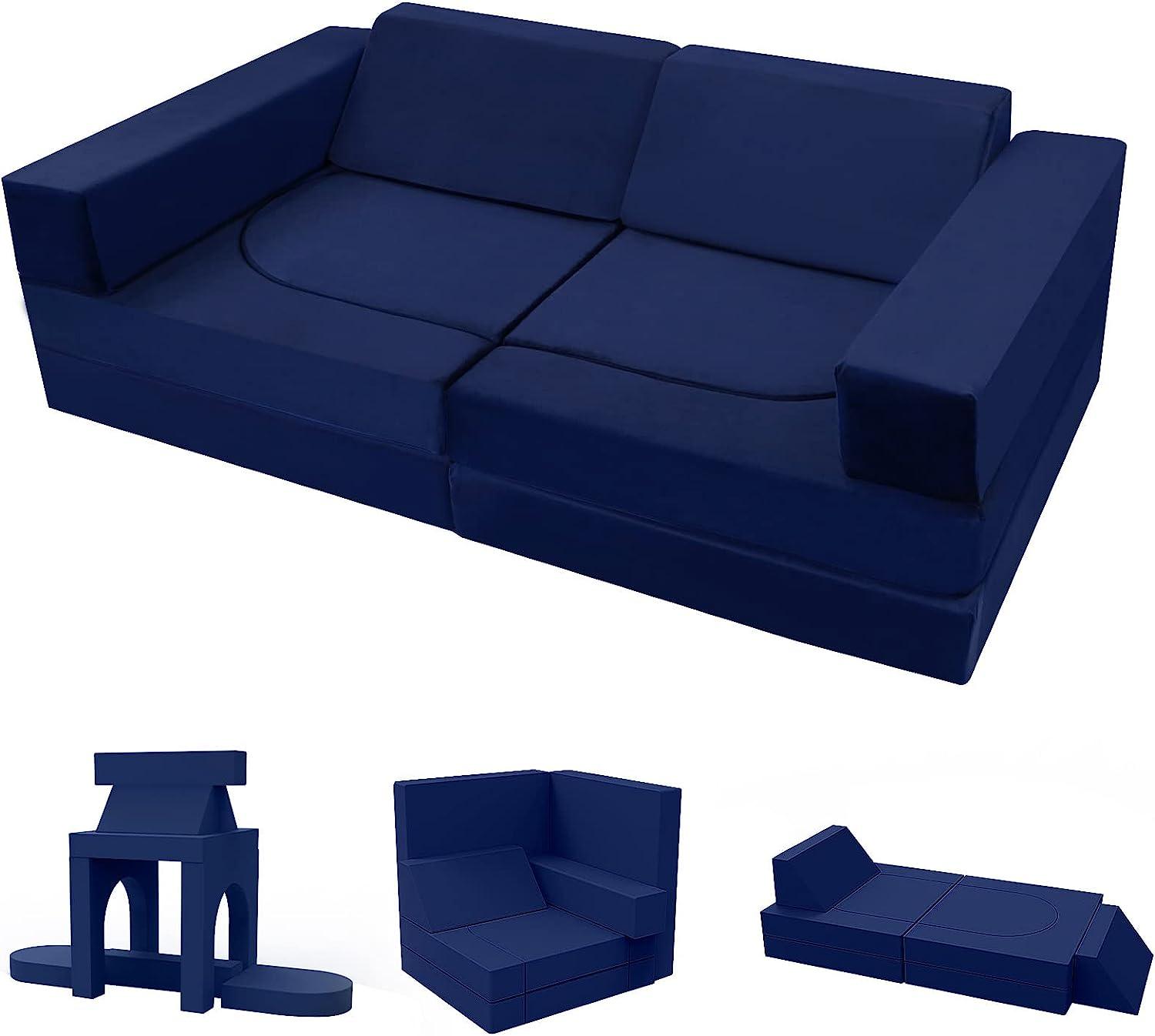 10-piece Kids Play Couch|glowsofa