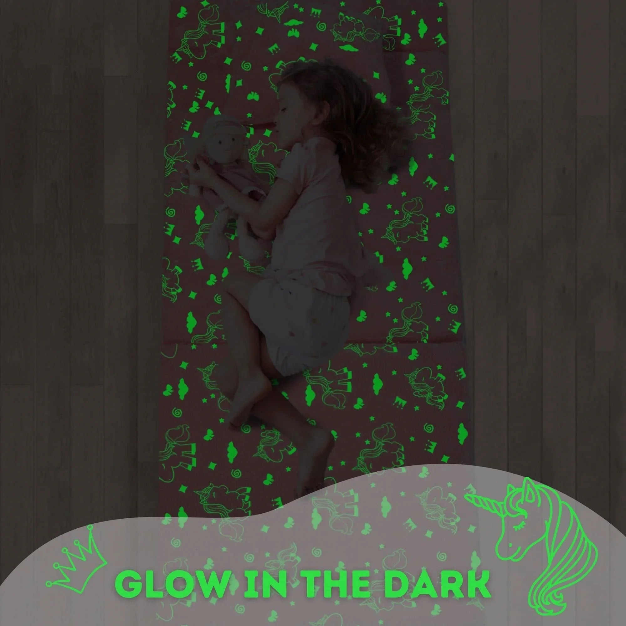 Convertible Kids Foldable Floor Mattress