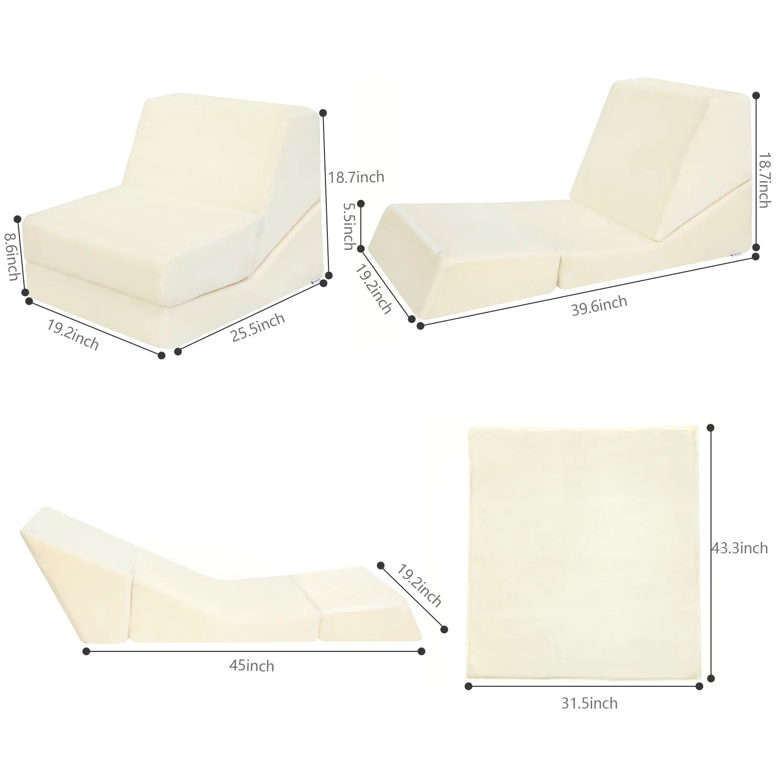 Children's Fold Out Sofa-kids Sofa Bed