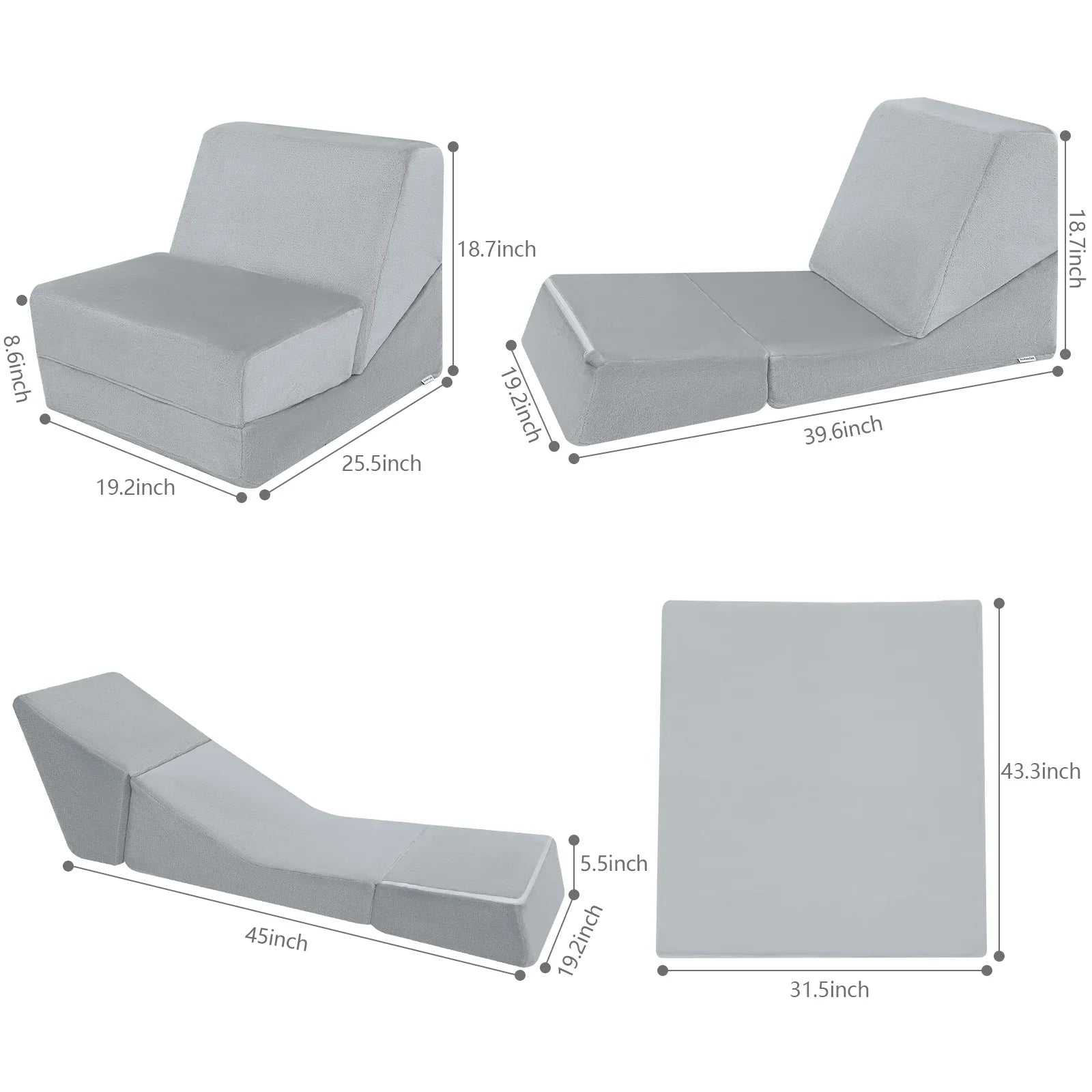 Children's Fold Out Sofa-kids Sofa Bed