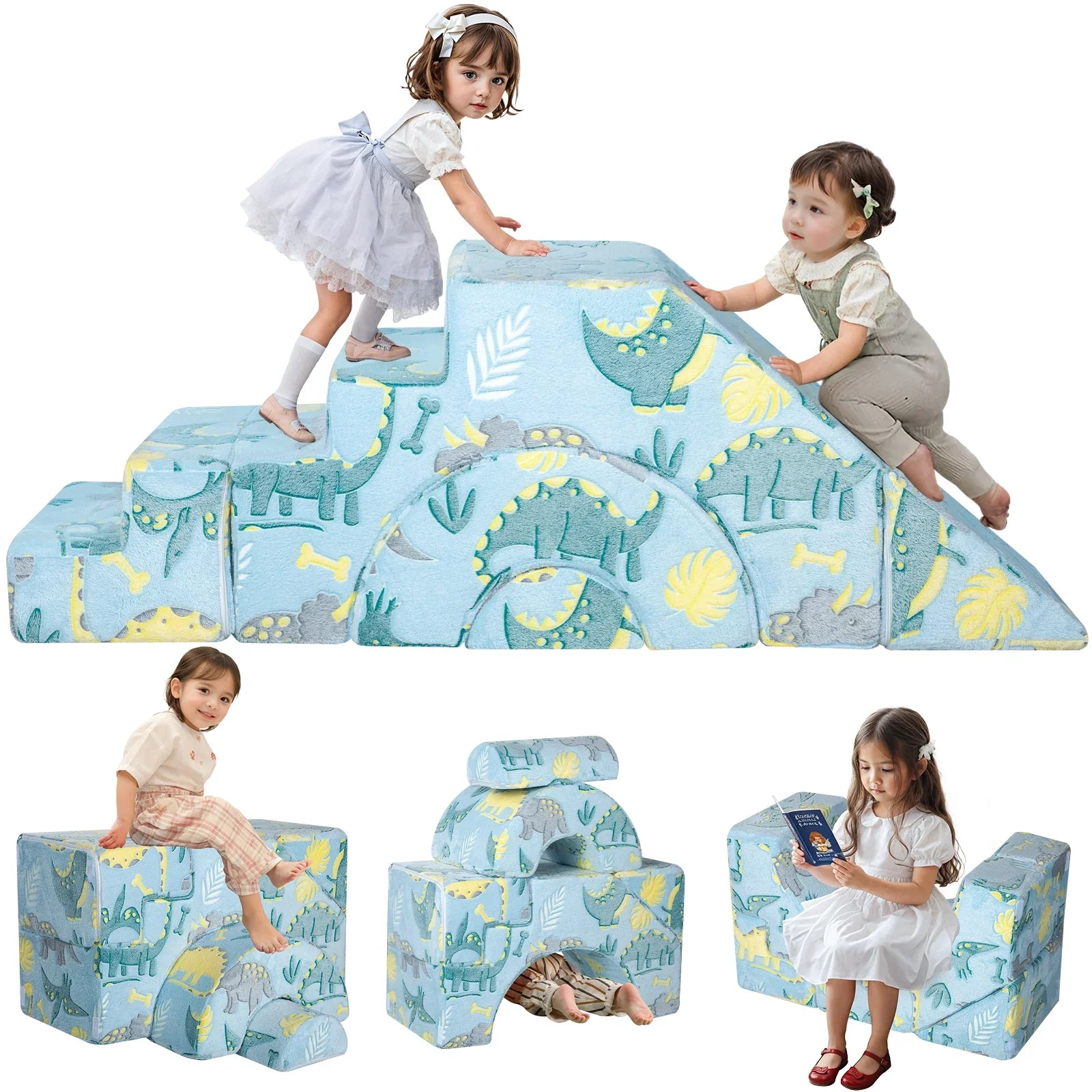 Kids Modular Couch-climbing Play Couch