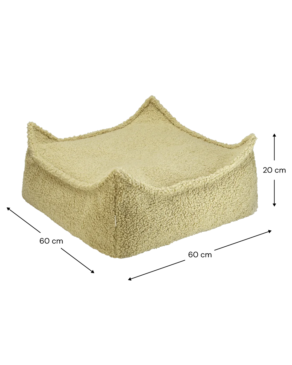 Matcha Beanbag Chair And Ottoman Set