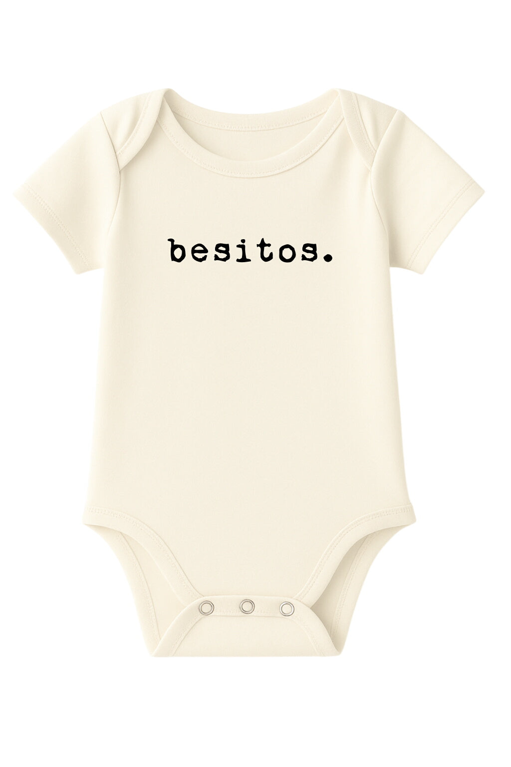 Besitos Organic Cotton Baby Bodysuit Short Sleeve
