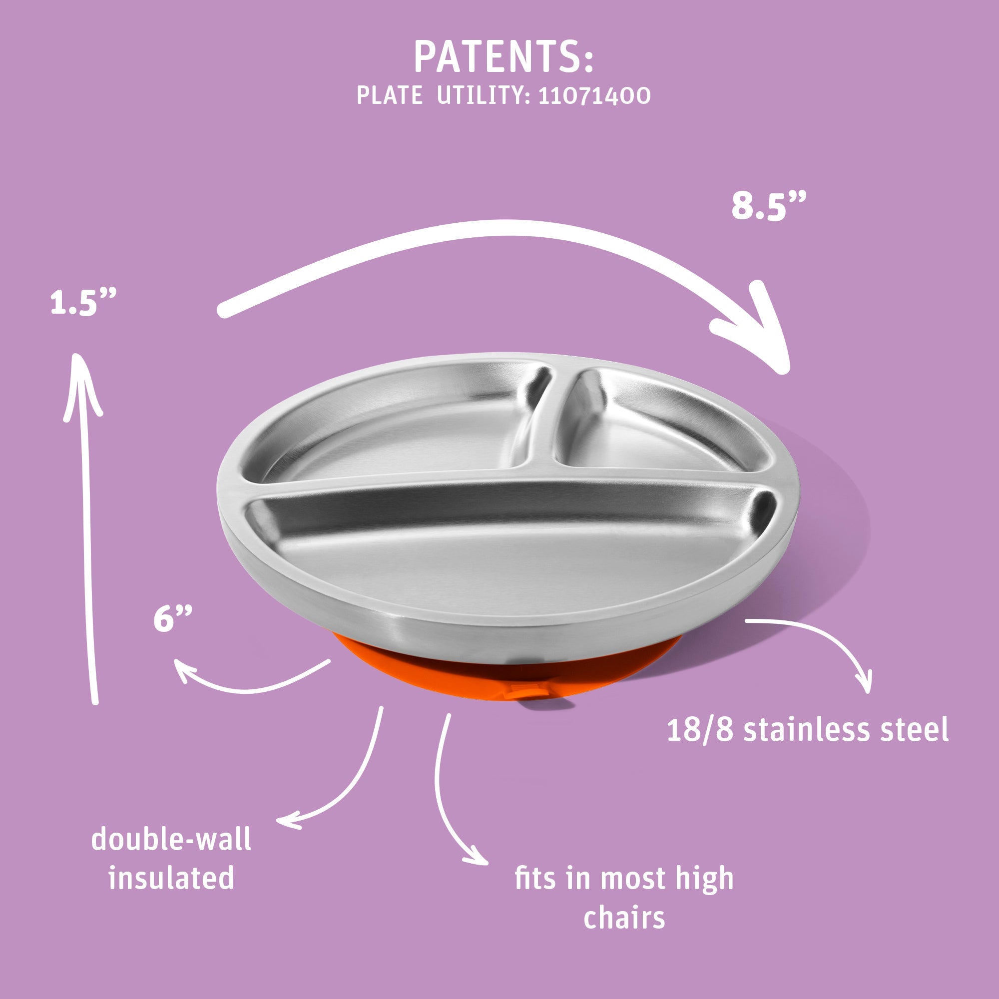 Avanchy Stainless Steel Rainbow Baby Collections