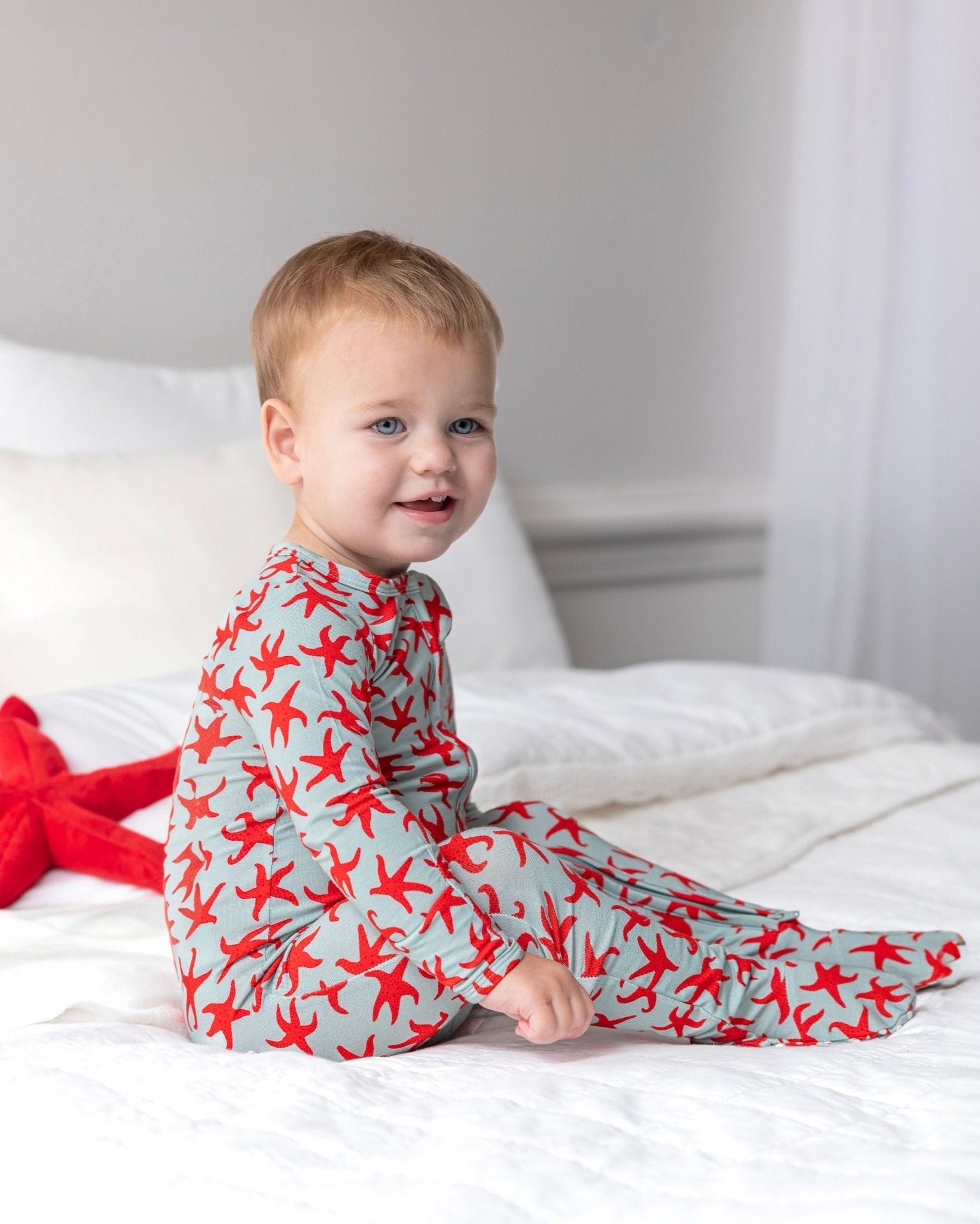 Starfish Bamboo Romper