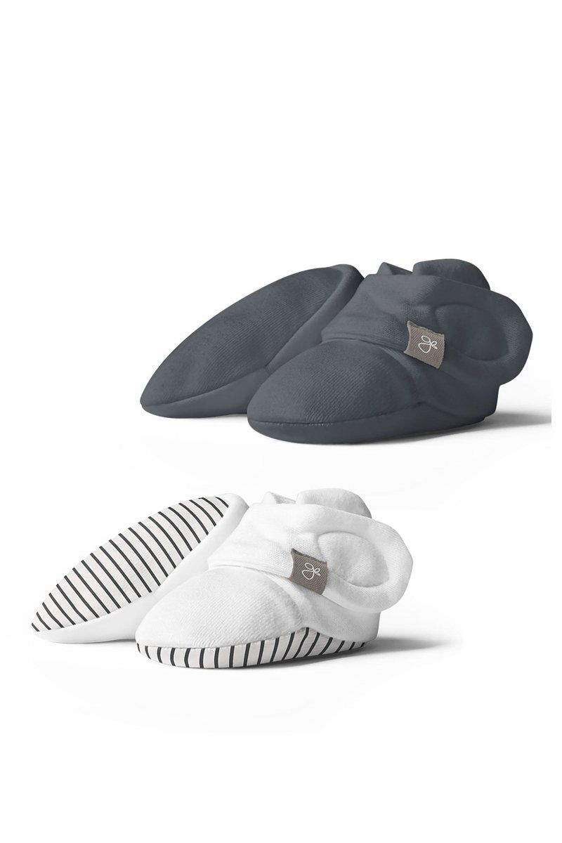 Stay On 2-pack Boots | Stripe Gray + Midnight