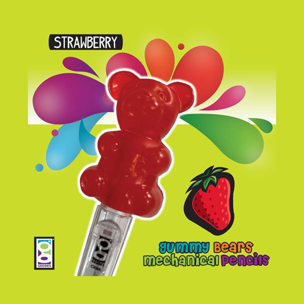 Scented Gummy Bear .7mm Mechanical Pencils