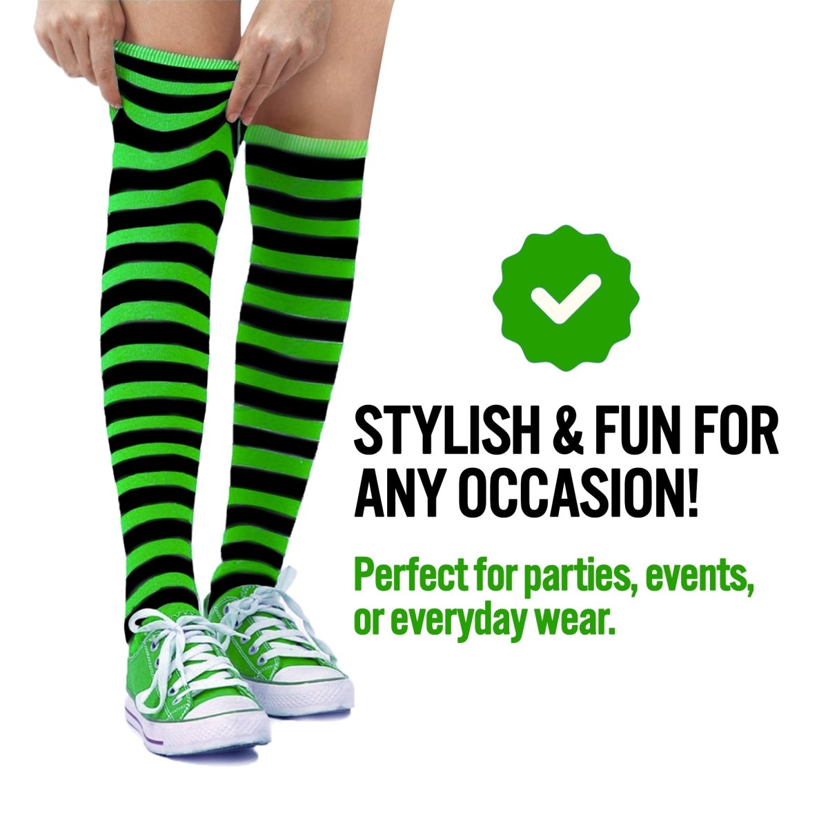 Striped Cotton Socks For Kids