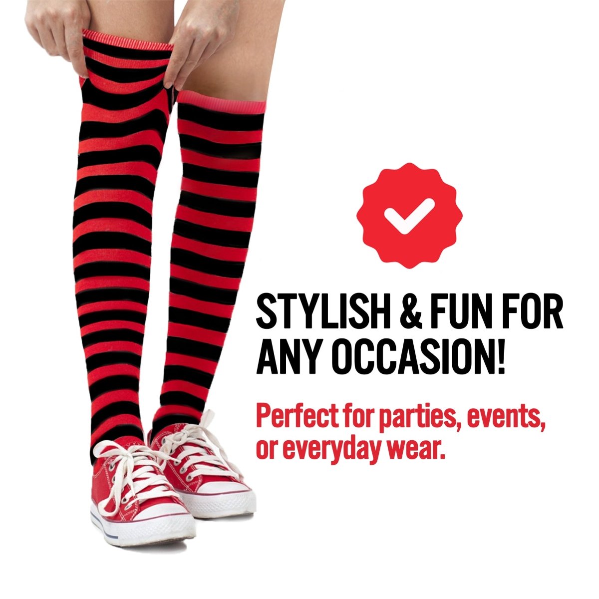 Striped Cotton Socks For Kids