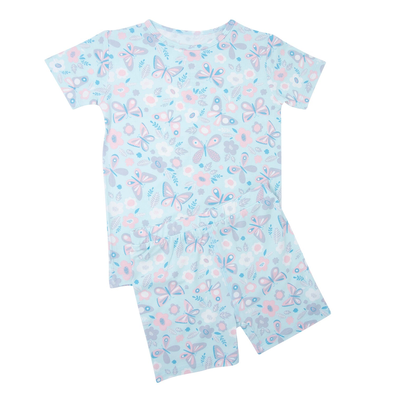Summer Pj - Butterfly Aqua