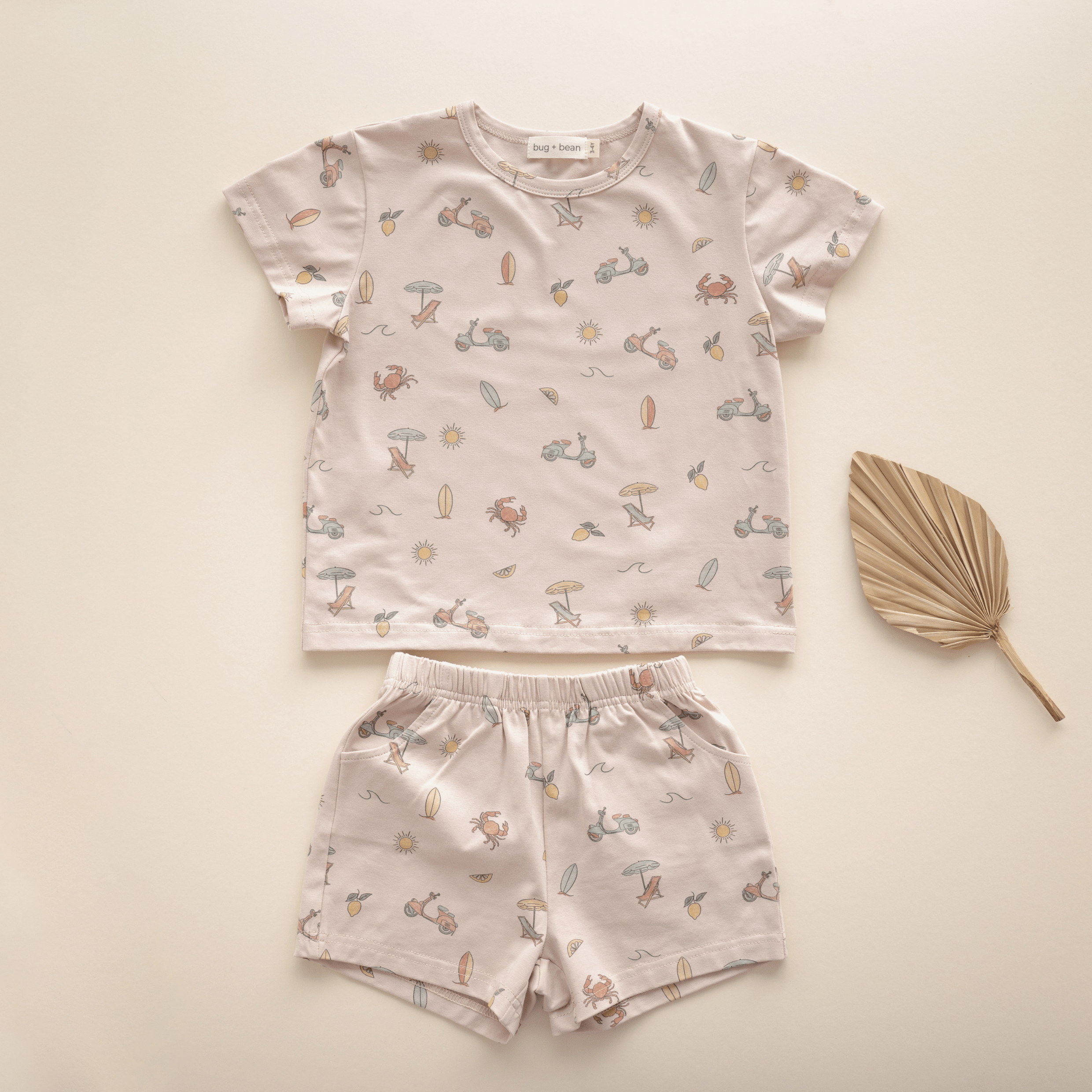 Organic Cotton Short Set – Summer Vibes