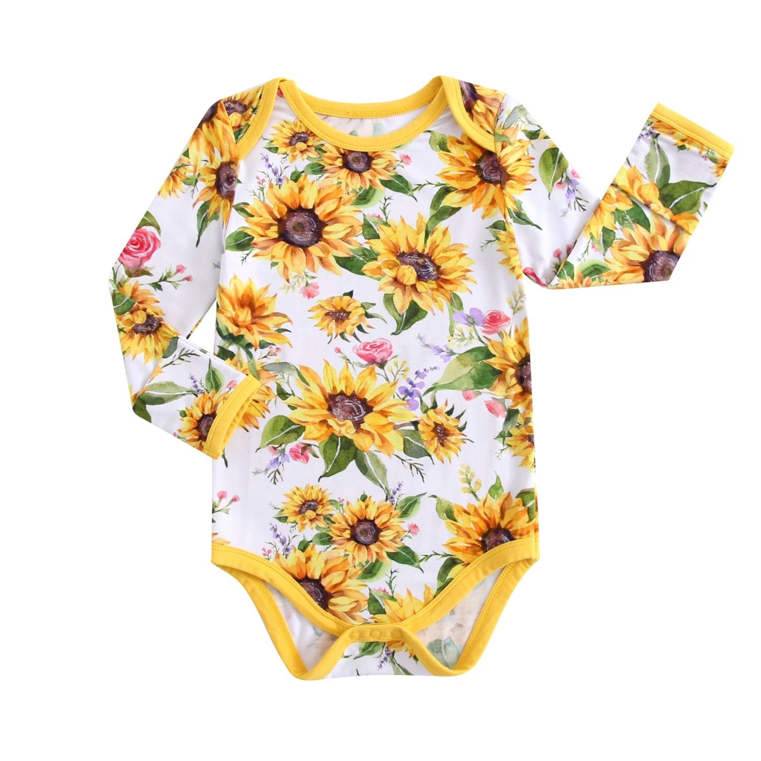 Suns And Roses (sunflowers) Bodysuit